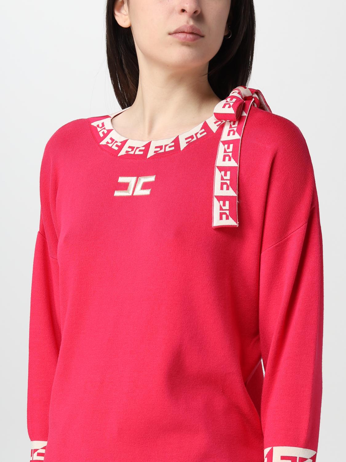 ELISABETTA FRANCHI PULL: Pull femme Elisabetta Franchi, Fuchsia - Img 3