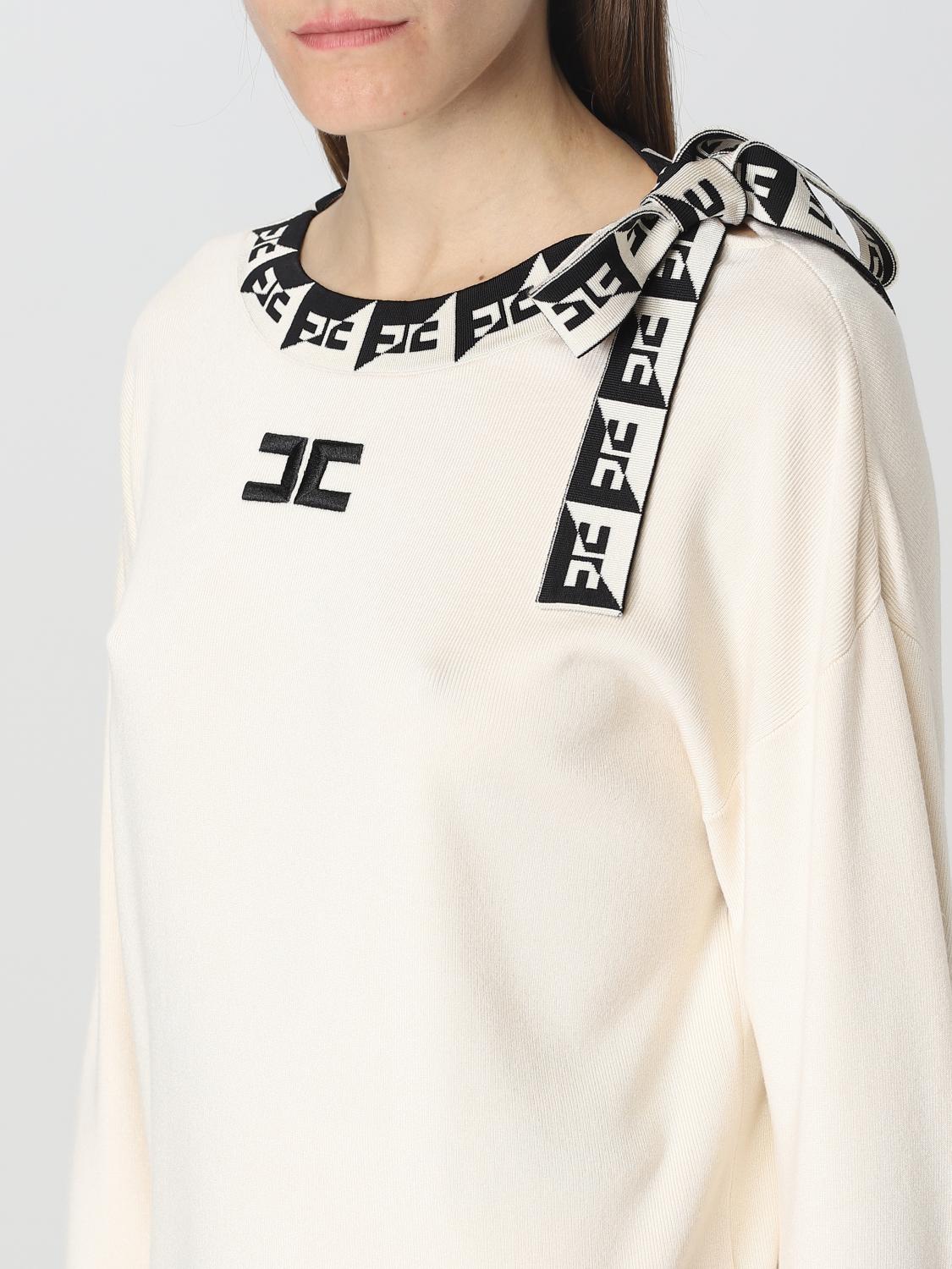 ELISABETTA FRANCHI PULL: Pull femme Elisabetta Franchi, Beurre - Img 3