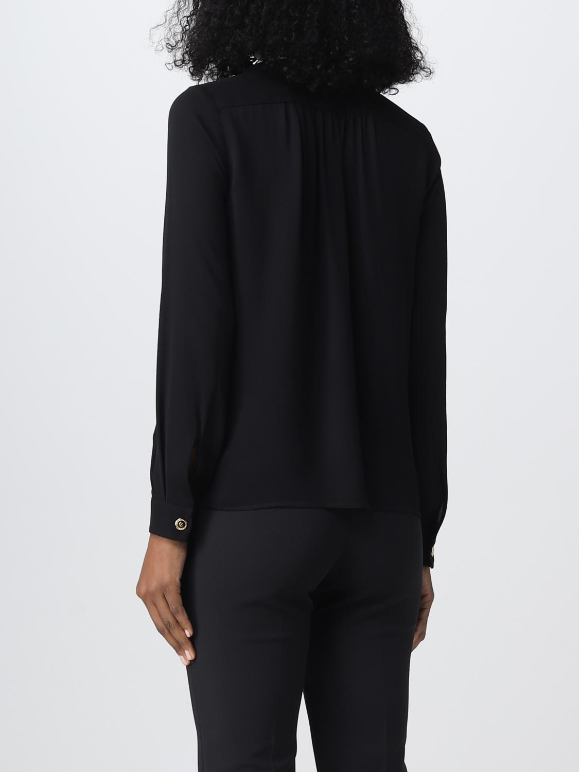 ELISABETTA FRANCHI CAMISA: Camisa mujer Elisabetta Franchi, Negro - Img 3