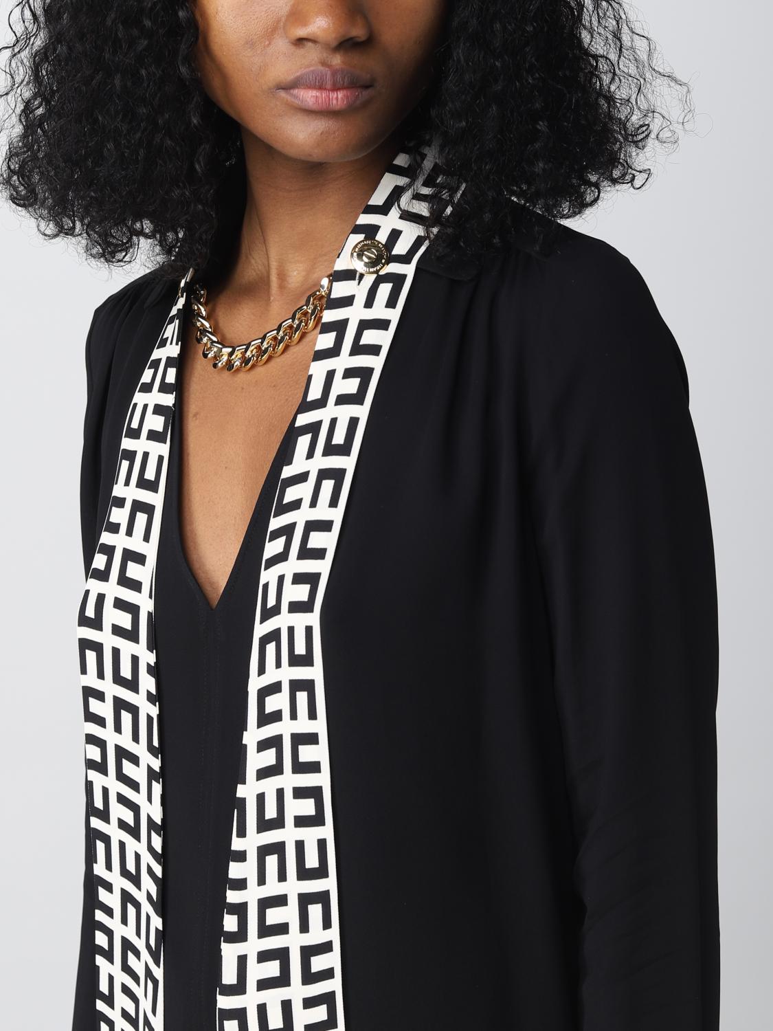 ELISABETTA FRANCHI CAMISA: Camisa mujer Elisabetta Franchi, Negro - Img 4