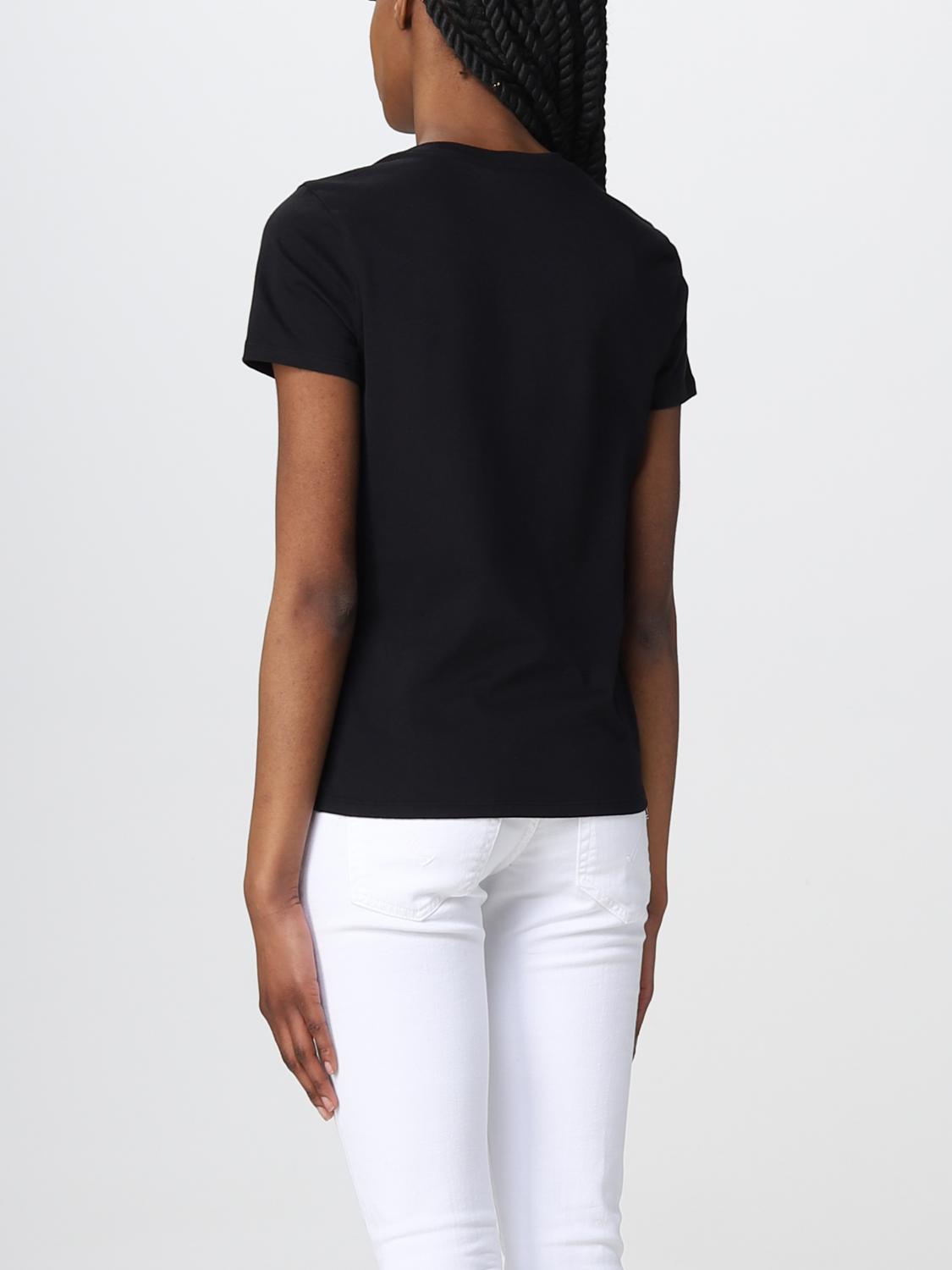 ELISABETTA FRANCHI CAMISETA: Jersey mujer Elisabetta Franchi, Negro - Img 2