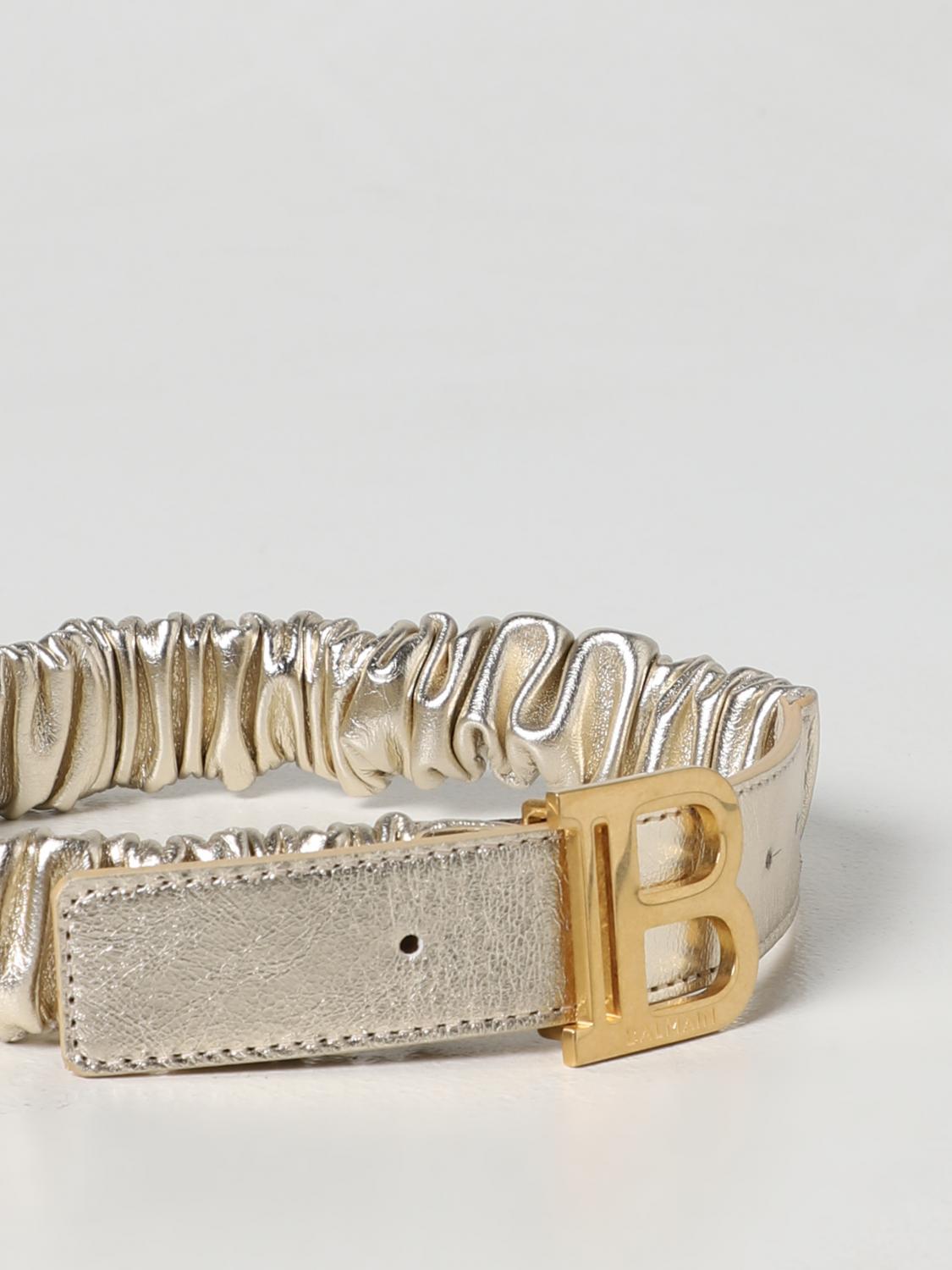 BALMAIN BELT: Belt kids Balmain Kids, Gold - Img 2