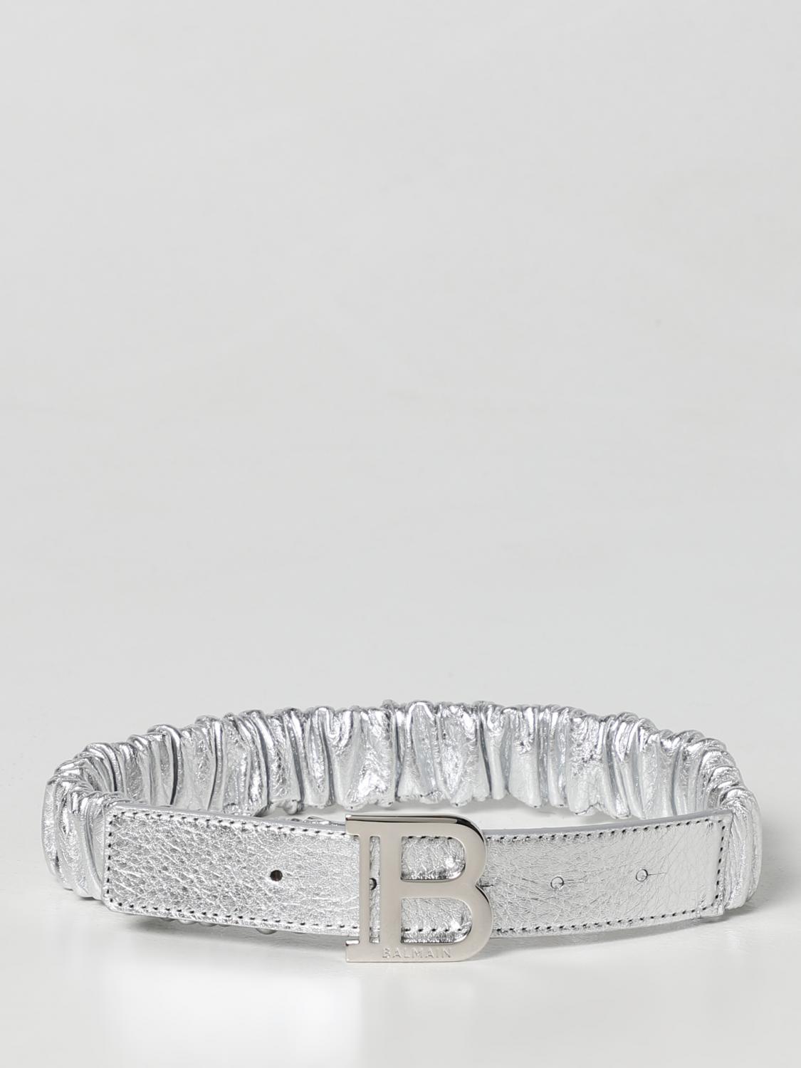 BALMAIN BELT: Belt kids Balmain Kids, Silver - Img 1