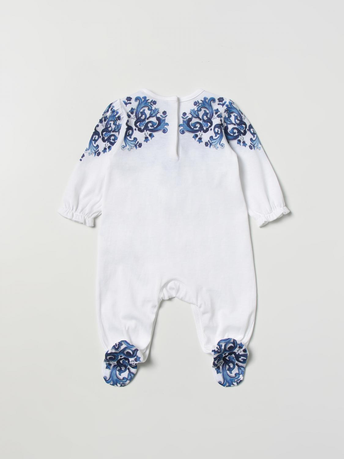 DOLCE & GABBANA KIT NAISSANCE: Combinaisons enfant Dolce & Gabbana, Blanc - Img 2