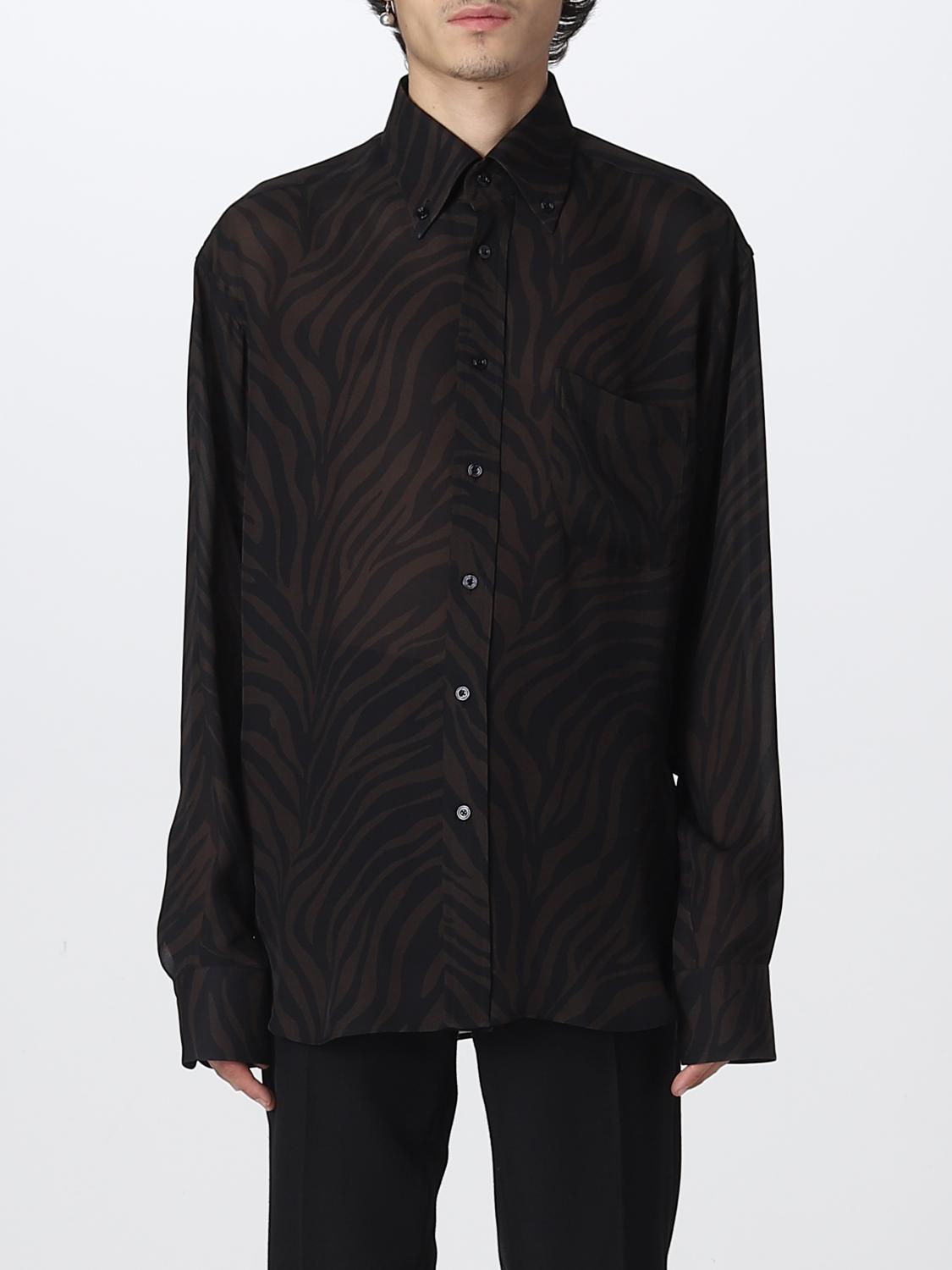 TOM FORD SHIRT: Shirt men Tom Ford, Brown - Img 1