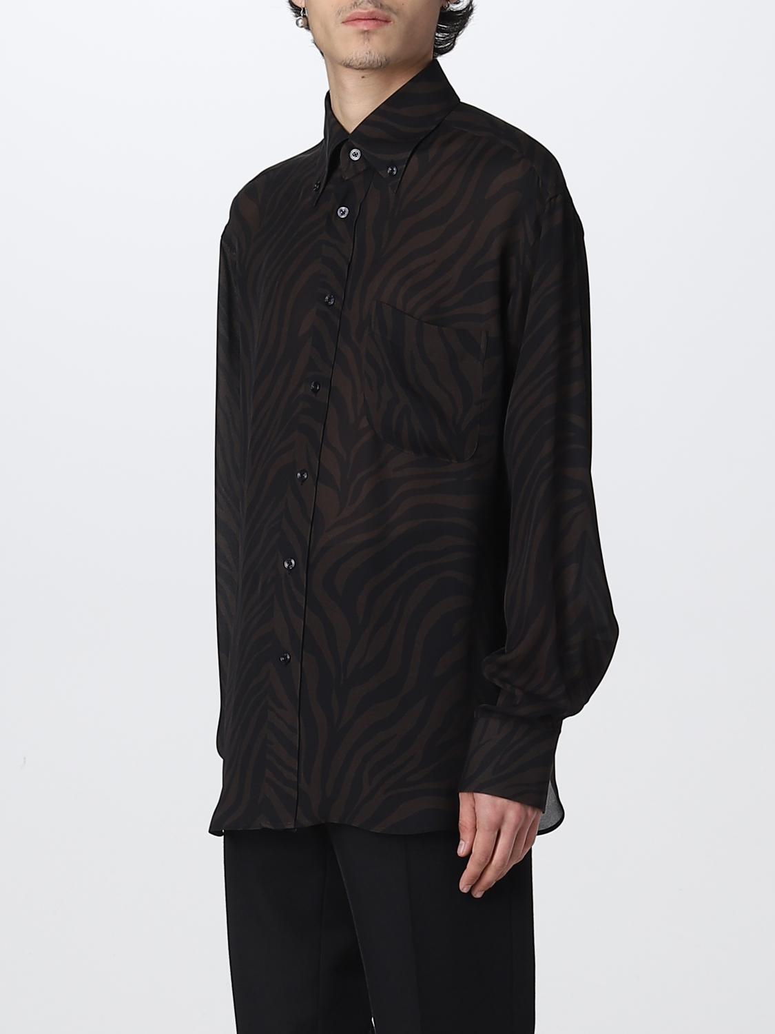 TOM FORD SHIRT: Shirt men Tom Ford, Brown - Img 4