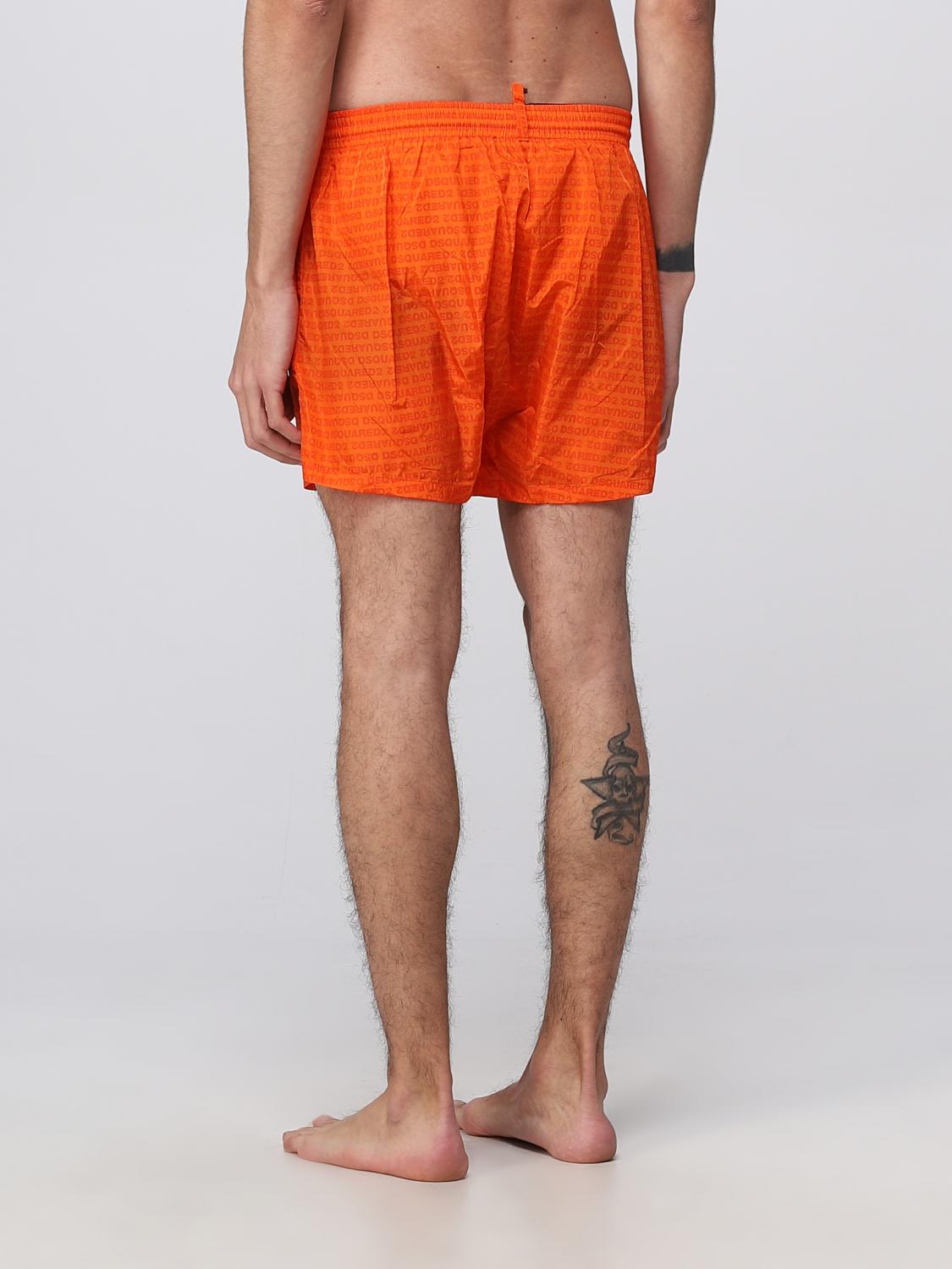 DSQUARED2 COSTUME: Costume Dsquared2 in nylon, Arancione - Img 2