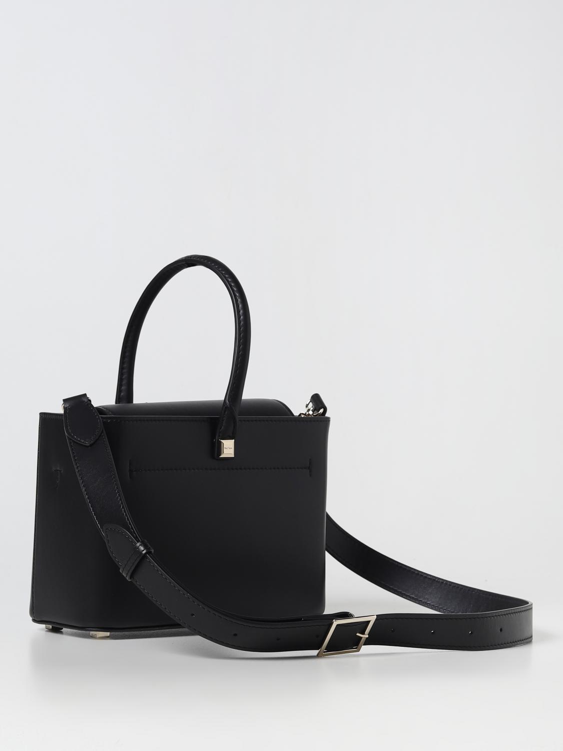 MAX MARA BORSA A MANO: Borsa Max Mara in pelle, Nero - Img 3