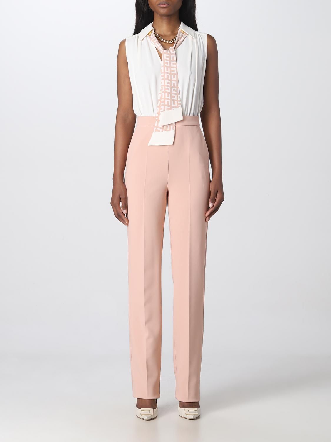 ELISABETTA FRANCHI MONO: Mono pieza mujer Elisabetta Franchi, Rosa Pálido - Img 1
