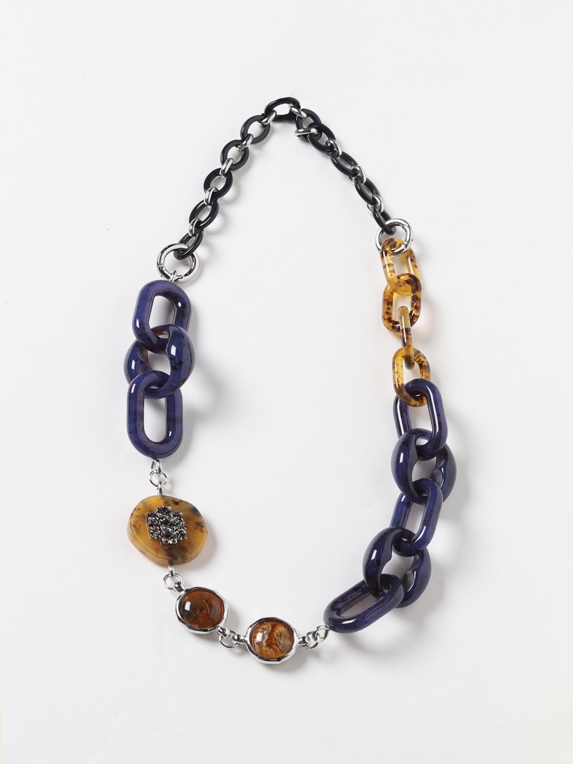 'S MAX MARA GIOIELLO: Collana Brenta 'S Max Mara in resina, Blue - Img 1
