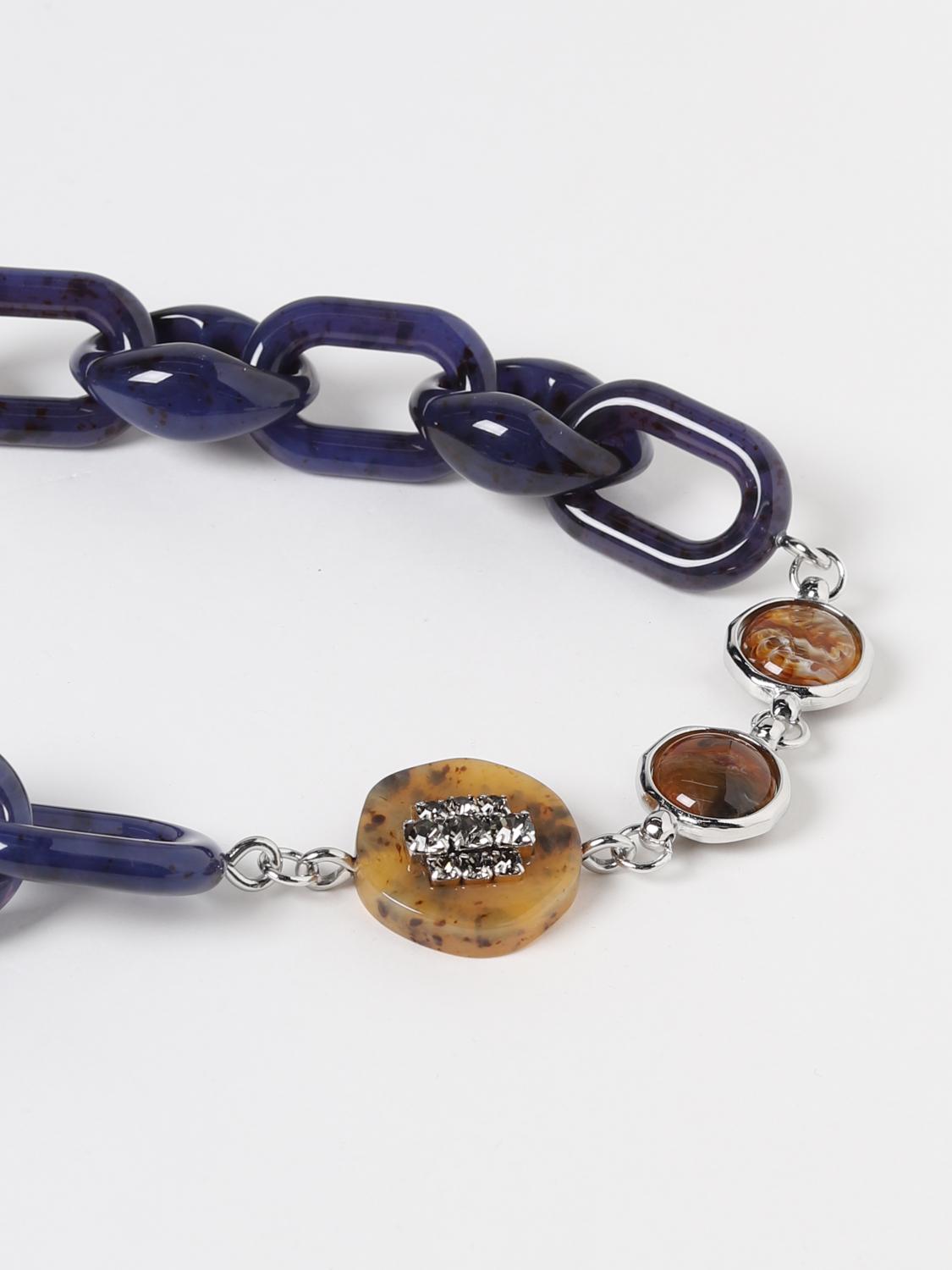 'S MAX MARA GIOIELLO: Collana Brenta 'S Max Mara in resina, Blue - Img 2