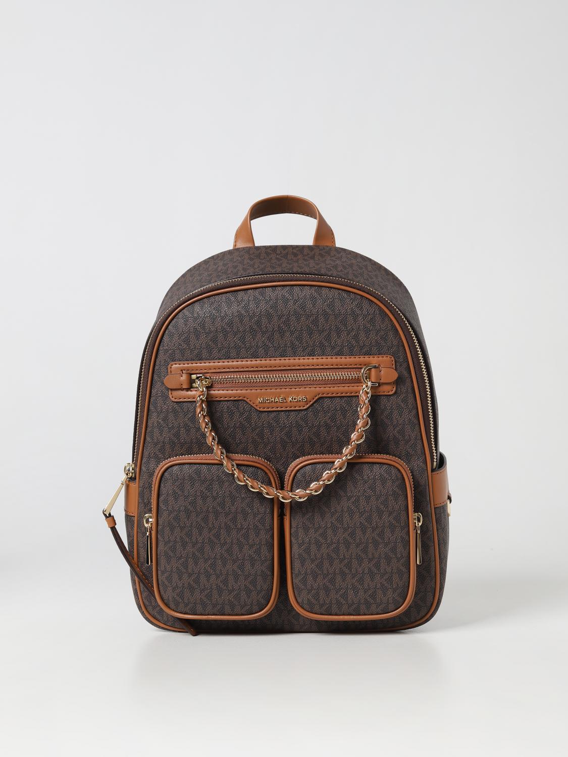 Michael Kors backpack in coated canvas with all over 