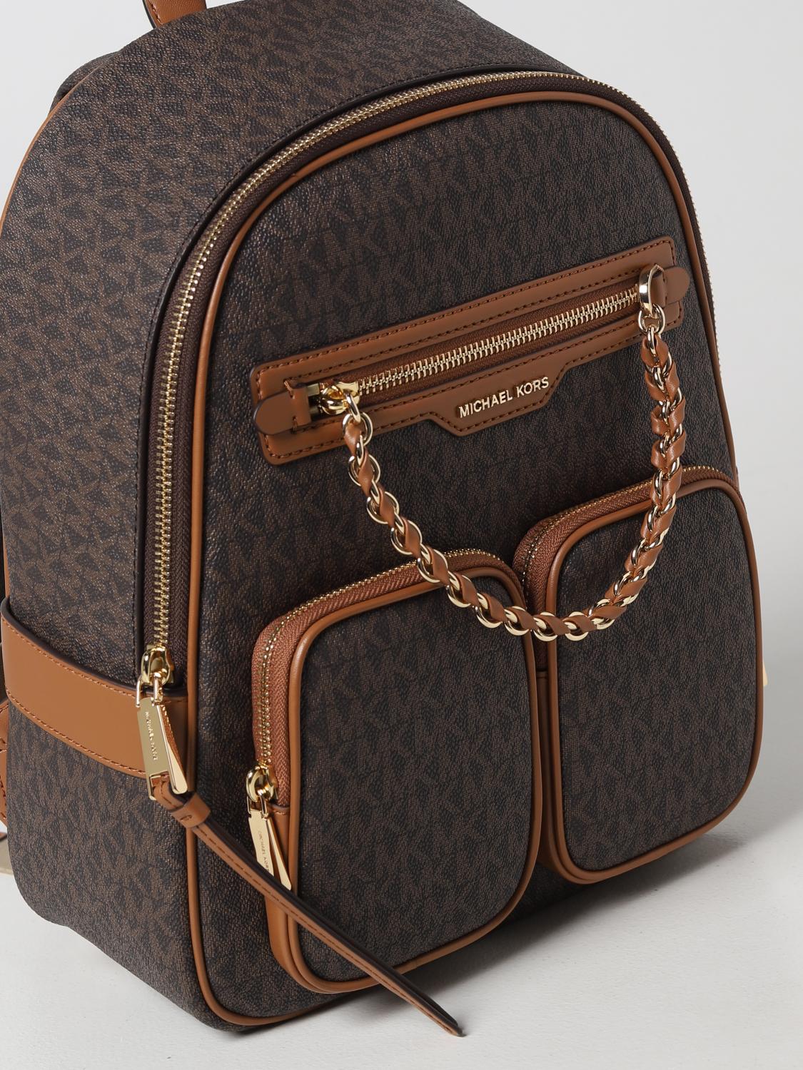 Michael Kors backpack in coated canvas with all over  display picture 1