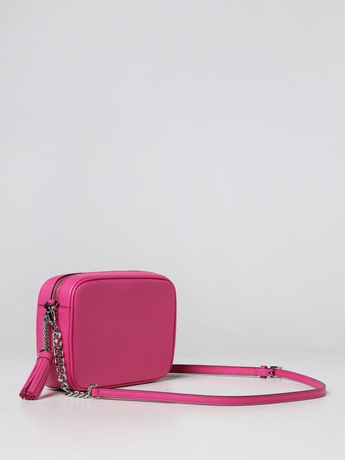 MICHAEL KORS BORSA A TRACOLLA: Borsa Michael Kors in pelle a grana, Ciliegia - Img 2