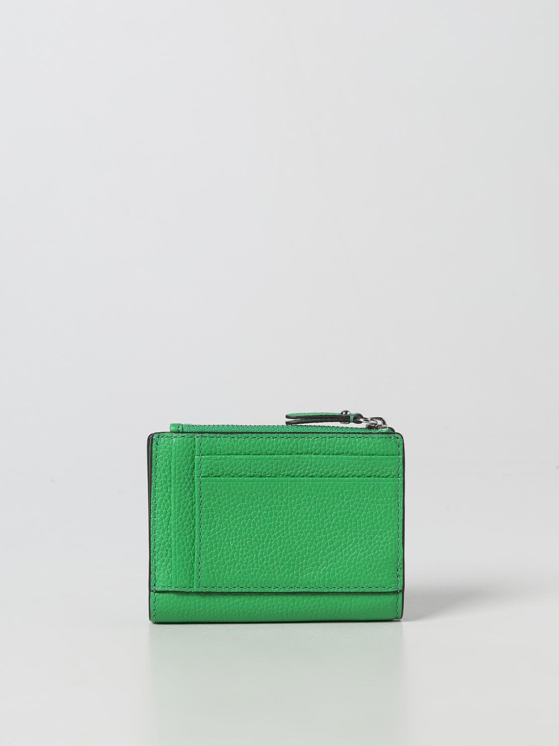 MICHAEL KORS: Handbag woman Green Michael Kors wallet