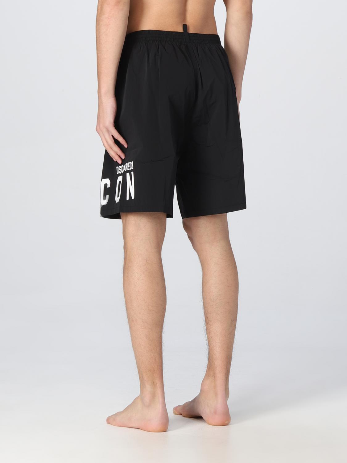 DSQUARED2 BADEMODE: Bademode herren Dsquared2, Schwarz - Img 2