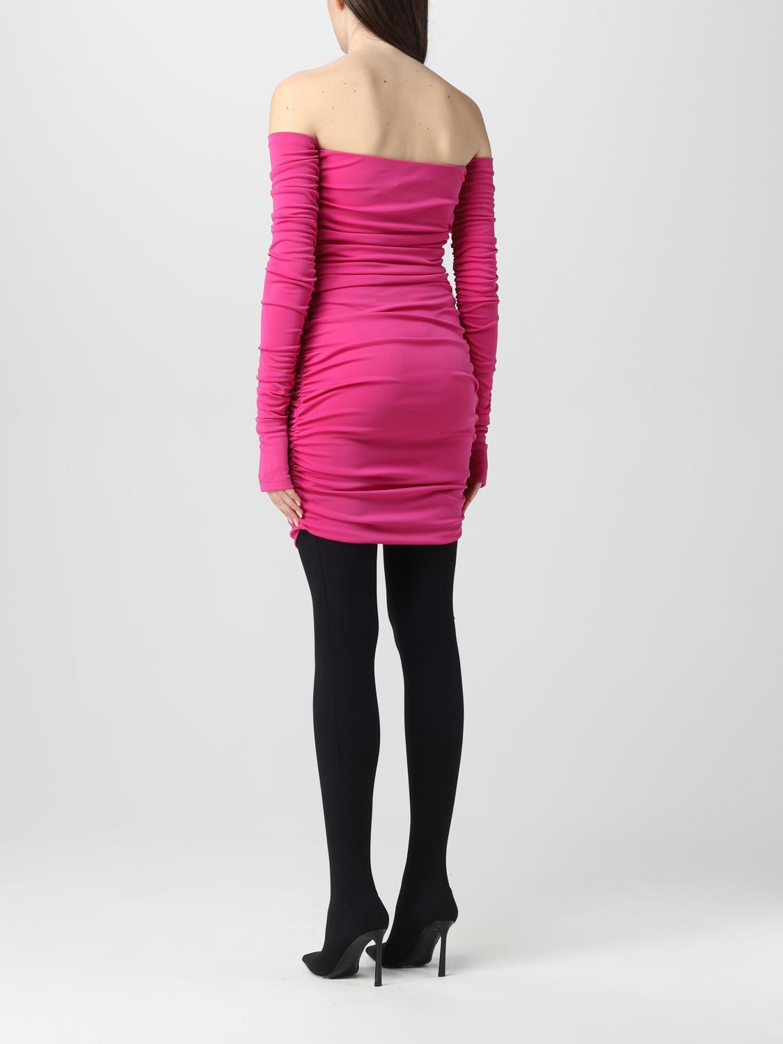 THE ANDAMANE DRESS: Dress woman Andamane, Fuchsia - Img 2