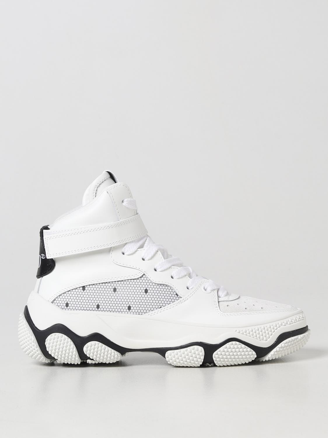 RED(V) BASKETS: Chaussures femme Red Valentino, Blanc - Img 1