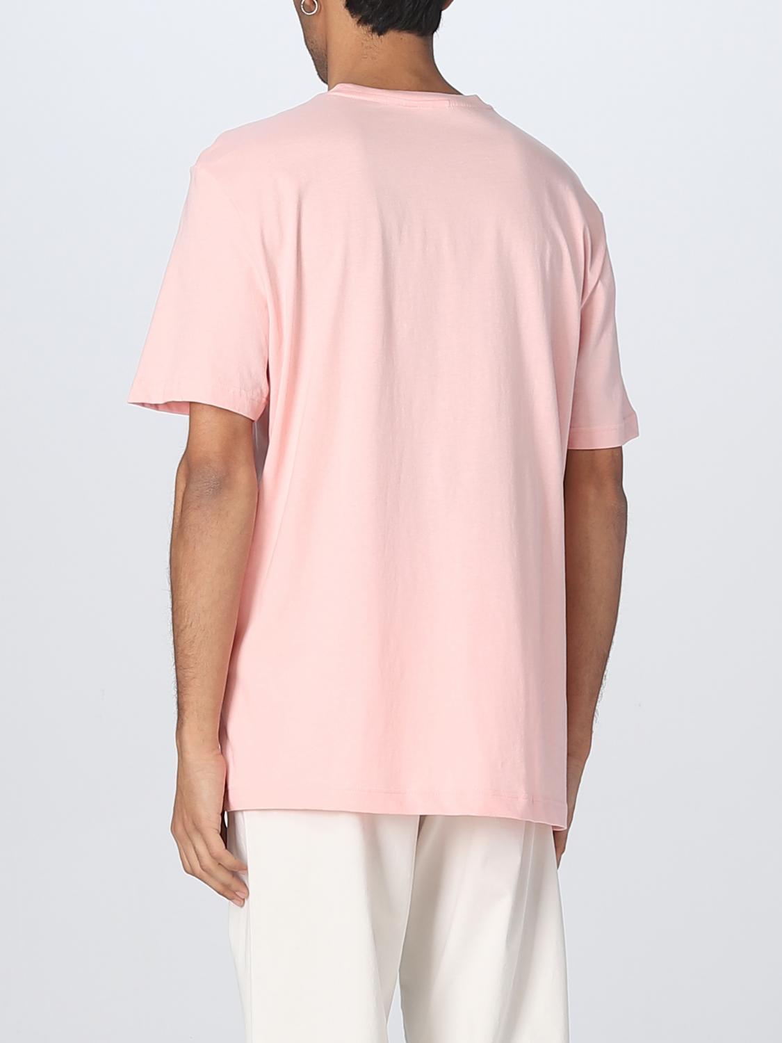 LACOSTE T-SHIRT: T-shirt men Lacoste, Pink - Img 2