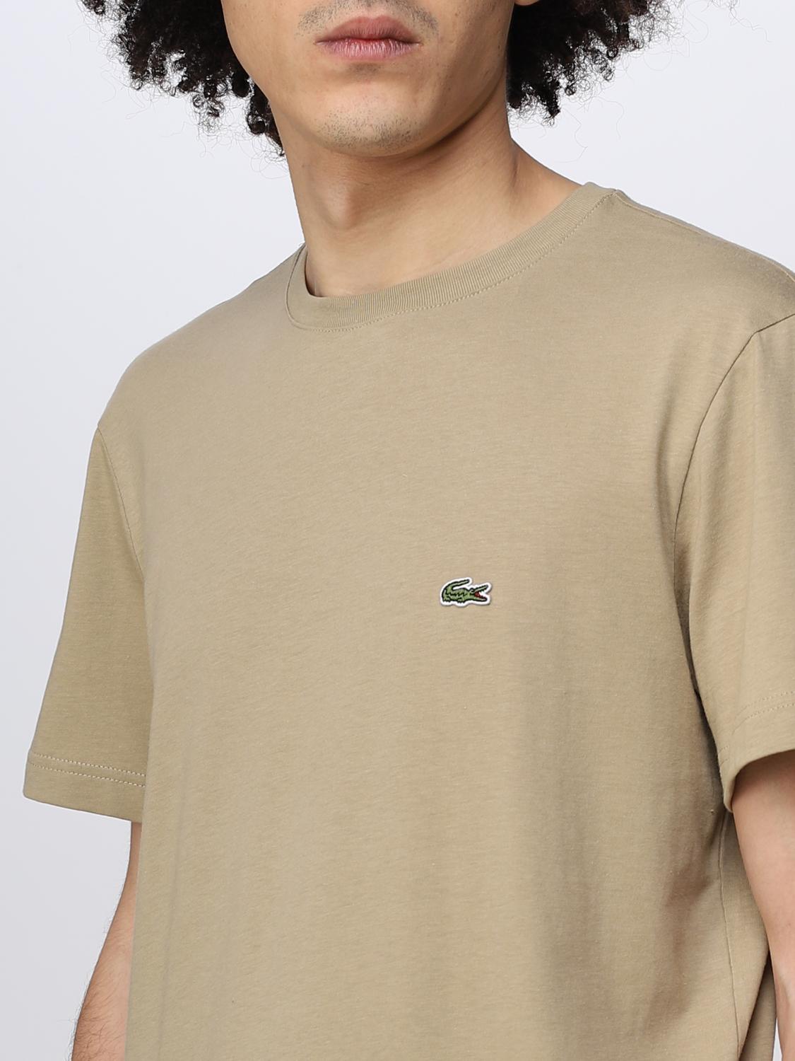 LACOSTE CAMISETA: Camiseta hombre Lacoste, Arena - Img 3