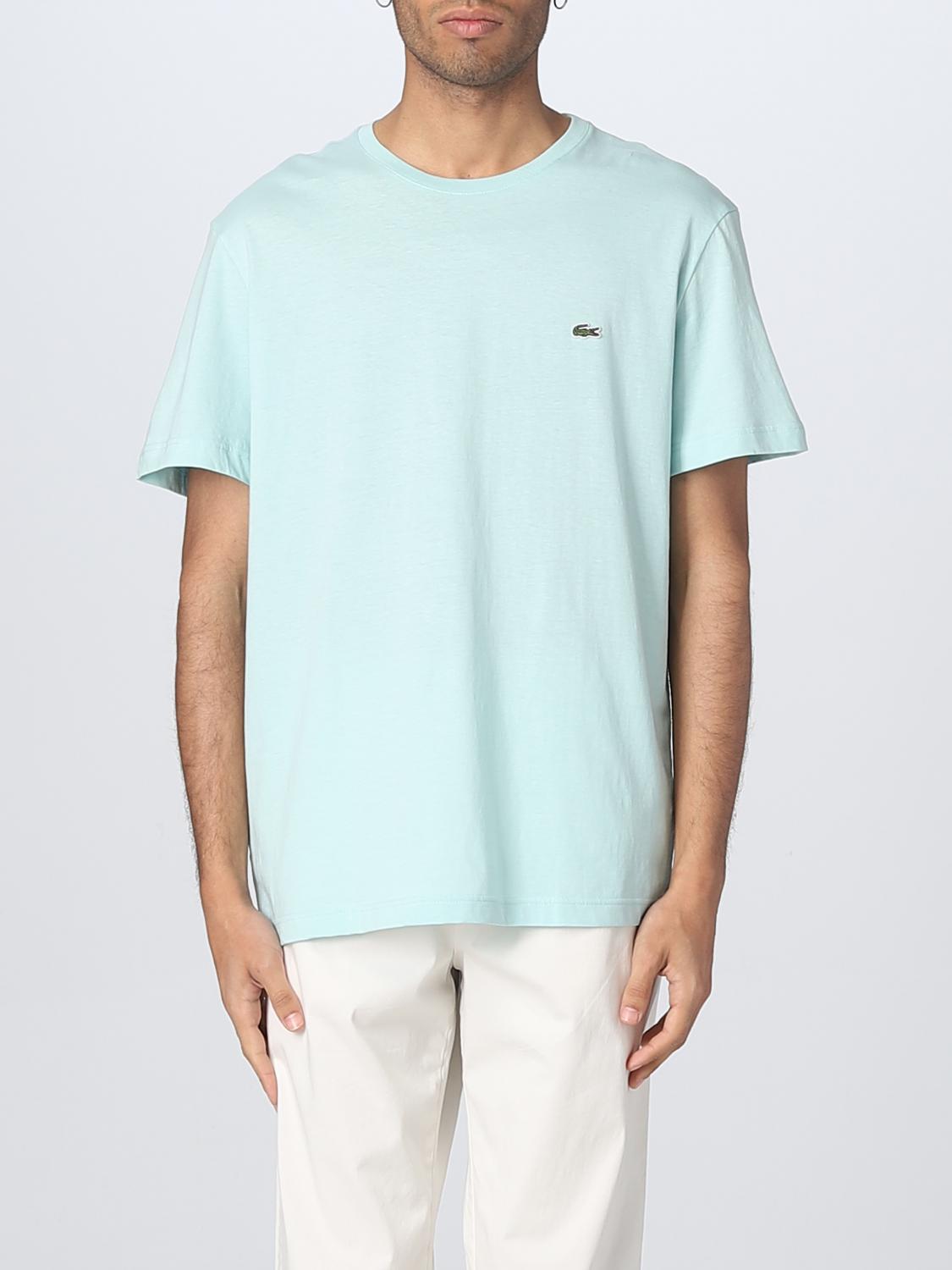 LACOSTE T-SHIRT: T-shirt men Lacoste, Mint - Img 1