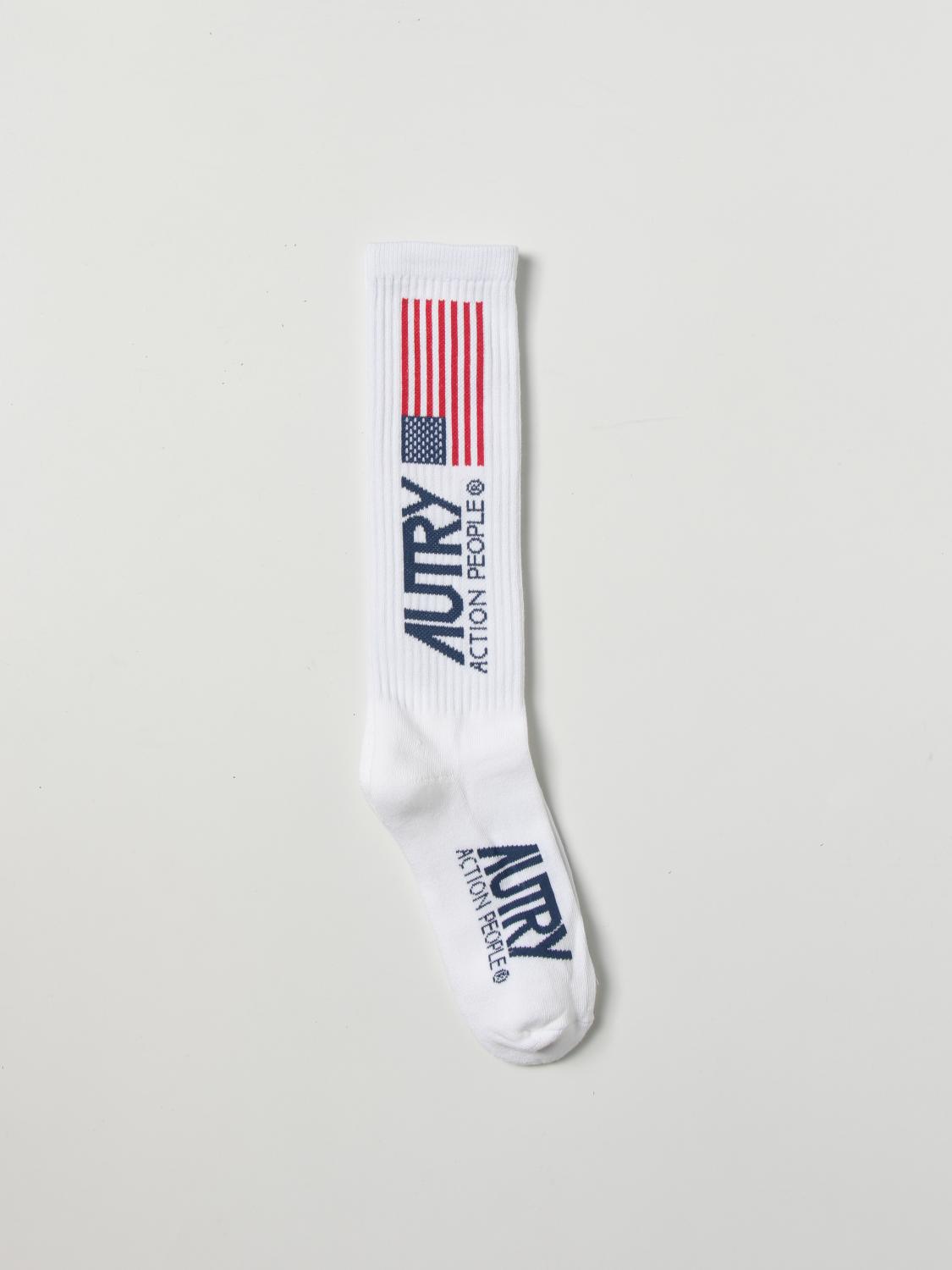 Chaussettes homme Autry - Blanc