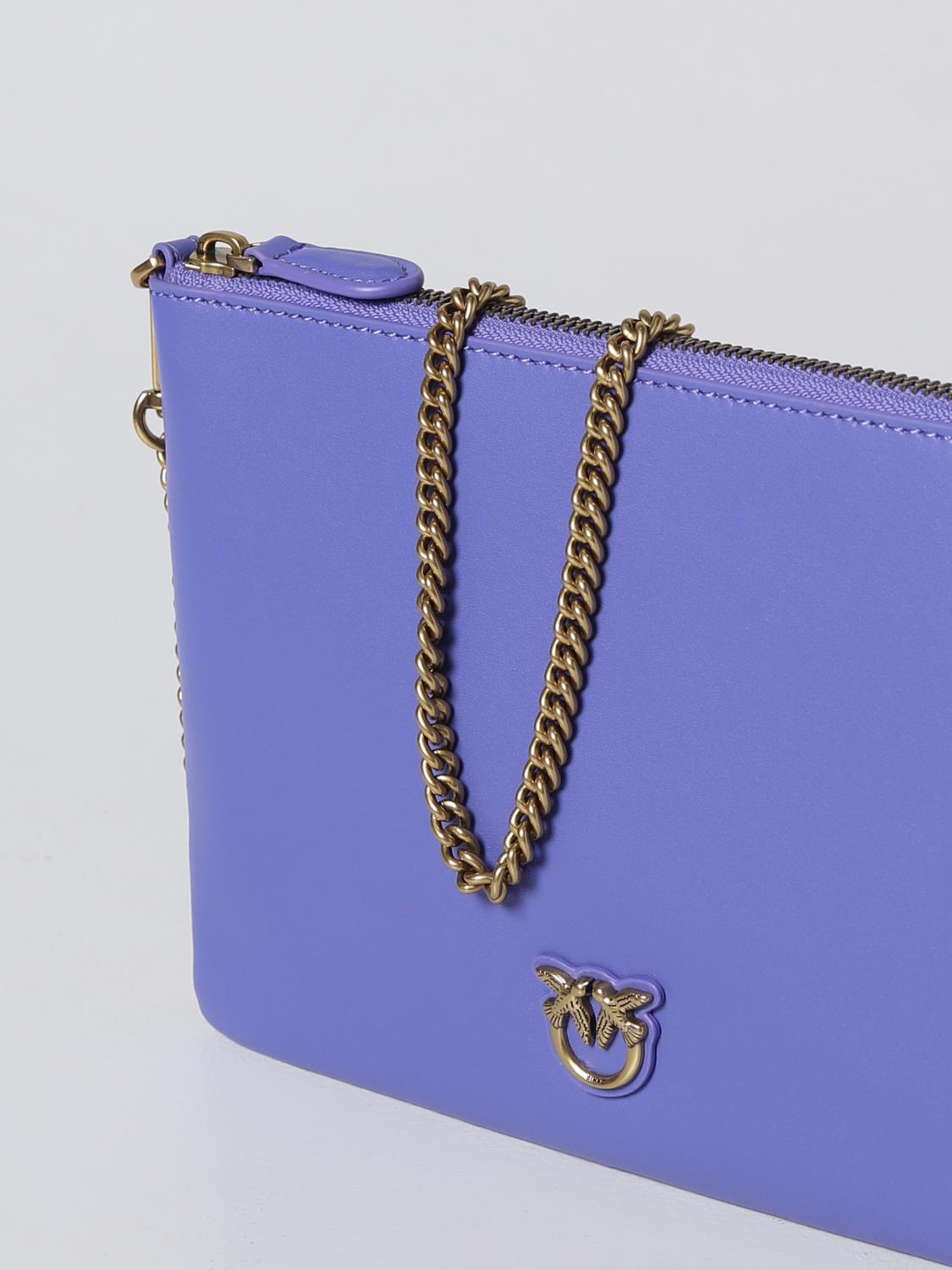 PINKO MINI BOLSO: Bandolera mujer Pinko, Azul Oscuro - Img 3