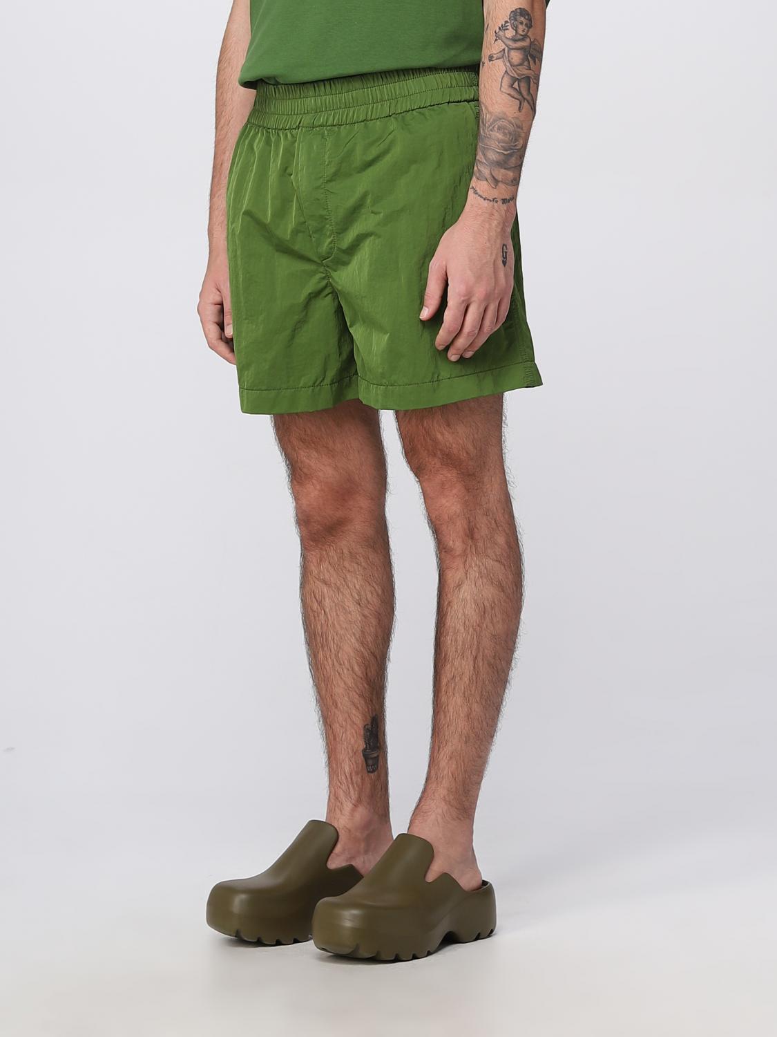 Bottega Veneta nylon shorts - Green | 725806VF4K0 | GIGLIO.COM