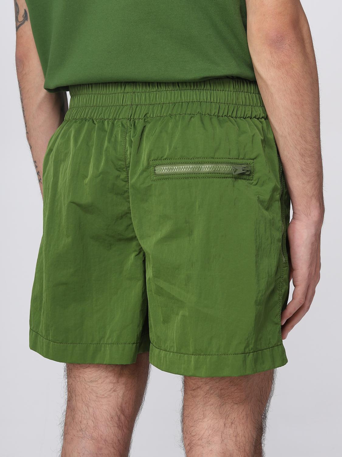Bottega Veneta nylon shorts - Green | 725806VF4K0 | GIGLIO.COM