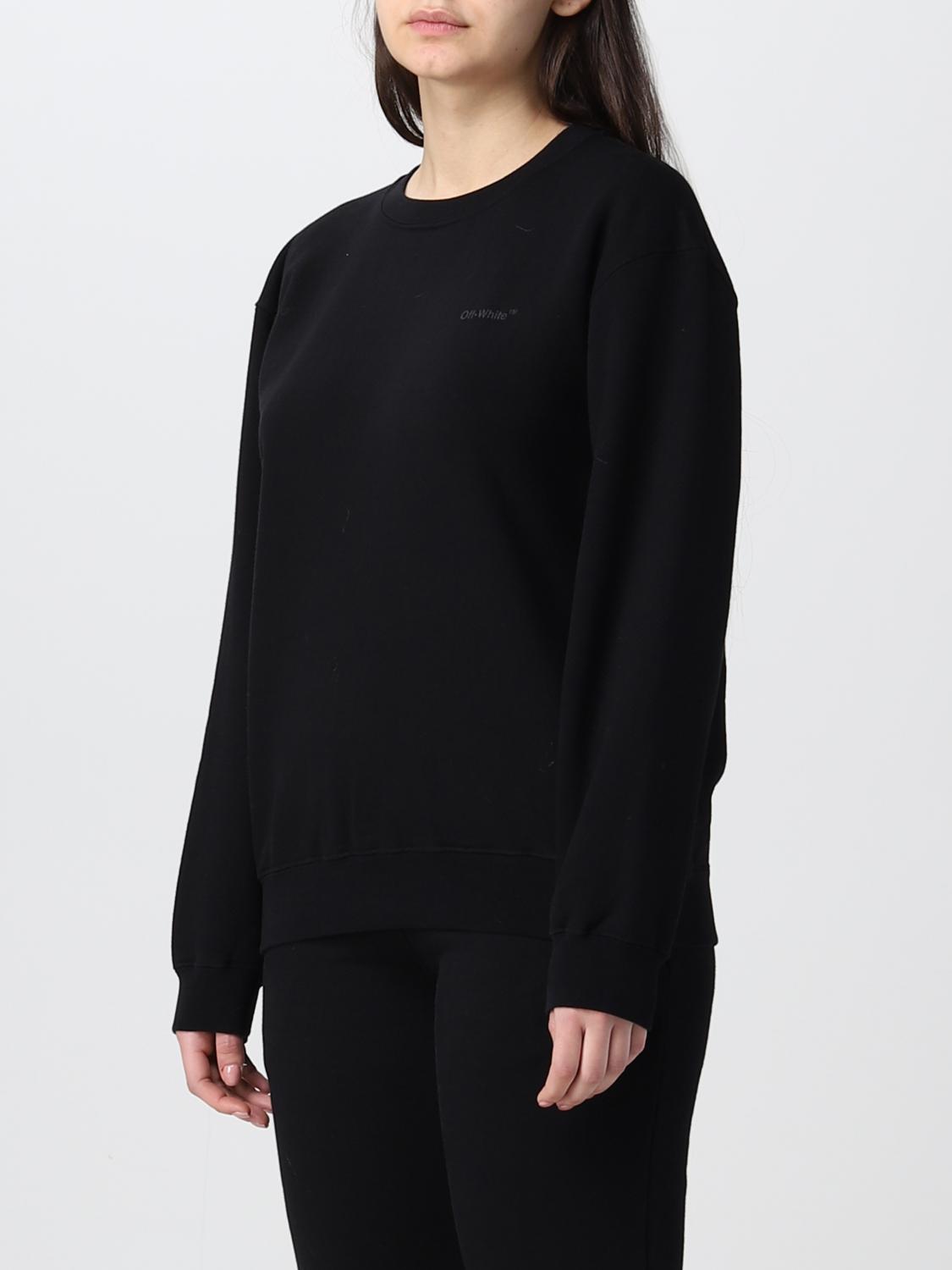 OFF-WHITE SUDADERA: Jersey mujer Off-white, Negro - Img 4