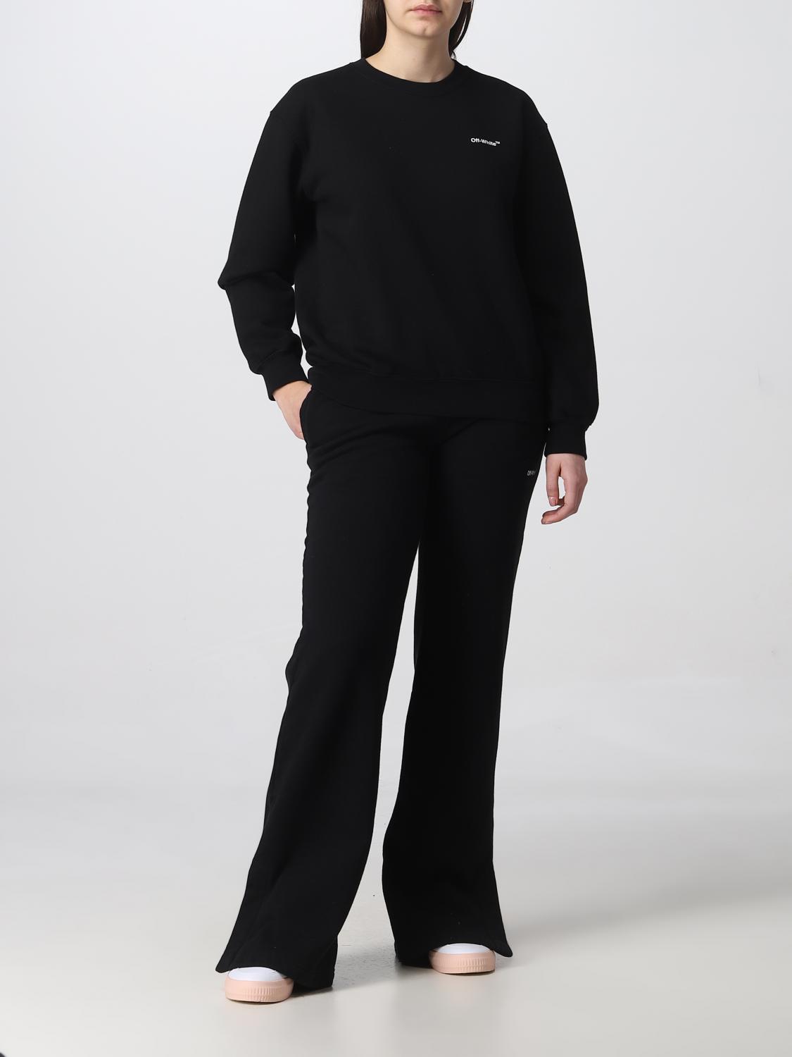 OFF-WHITE SWEATSHIRT: Pullover damen Off-white, Schwarz 1 - Img 2