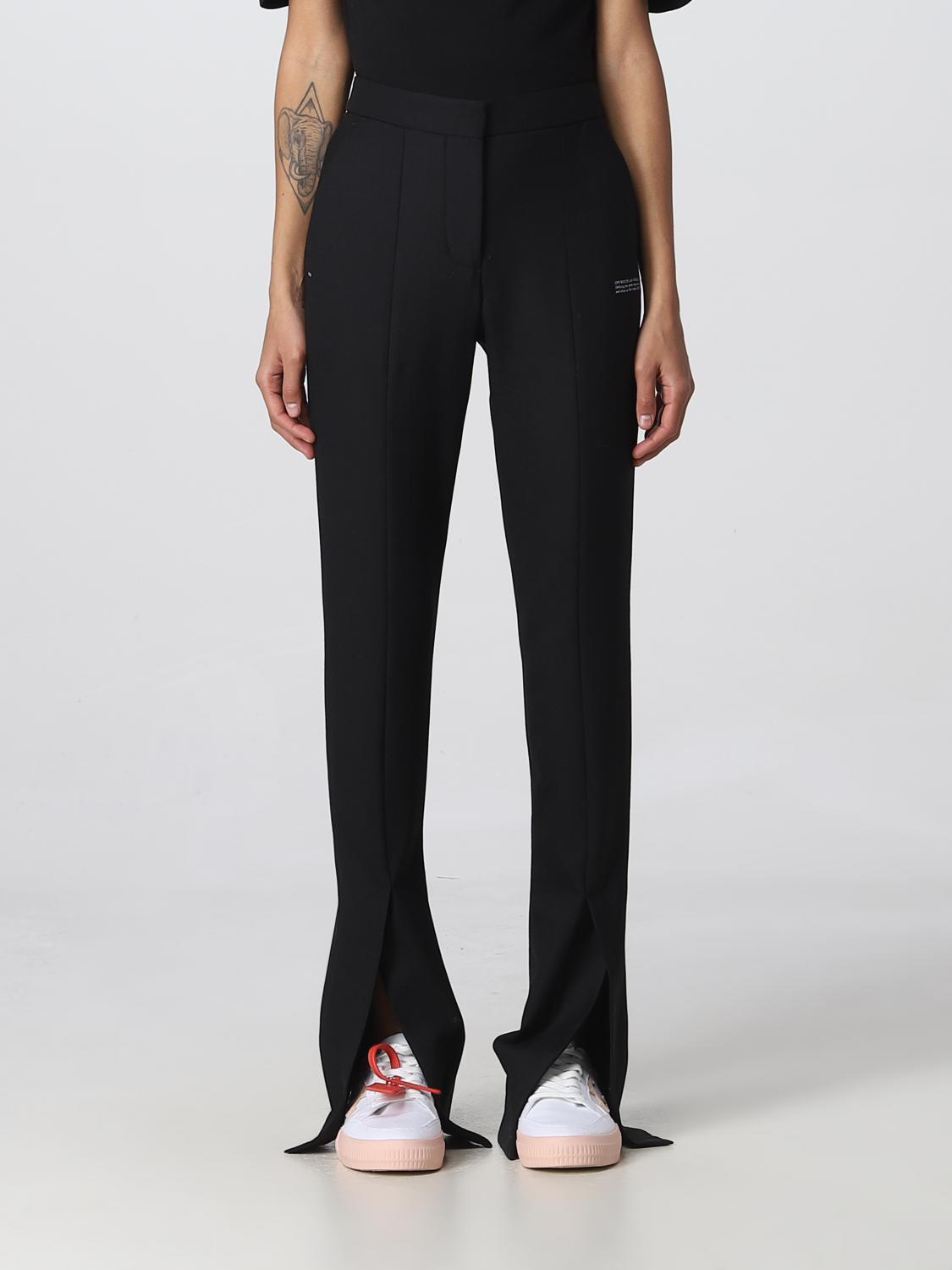 OFF-WHITE HOSE: Hose damen Off-white, Schwarz - Img 1
