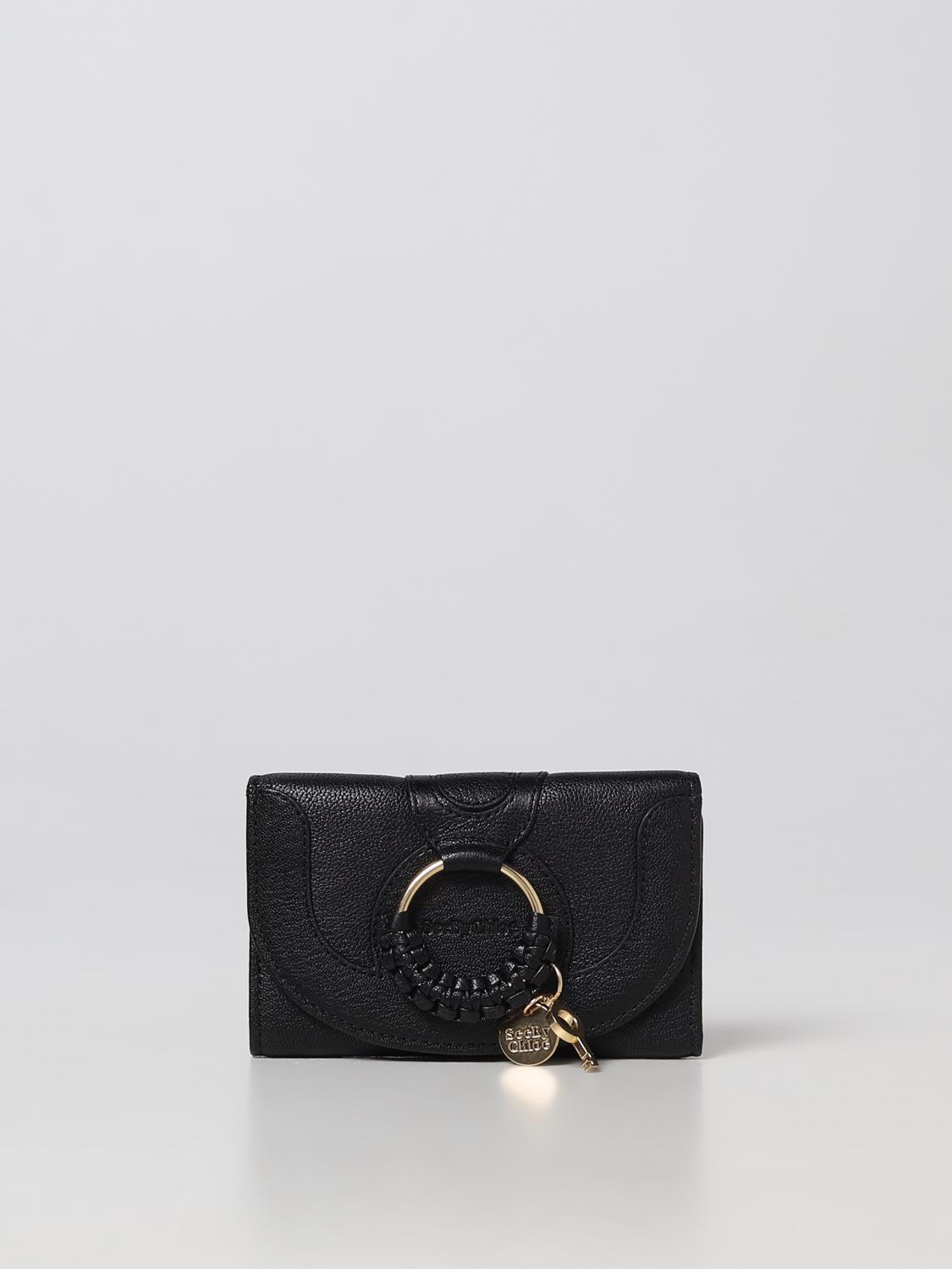 SEE BY CHLOÉ：钱包女士- 黑色| See by Chloé 钱包CHS17WP783305 在线就在GIGLIO.COM