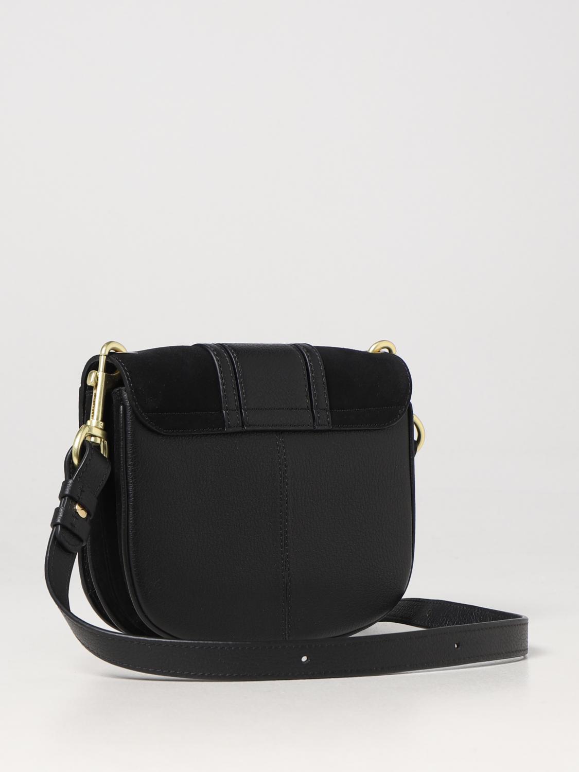 See by Chloé Hana bag in leather - Black | CHS18AS896417 | GIGLIO.COM See by Chloé Hana bag in leather - Black | CHS18AS896417 | GIGLIO.COM