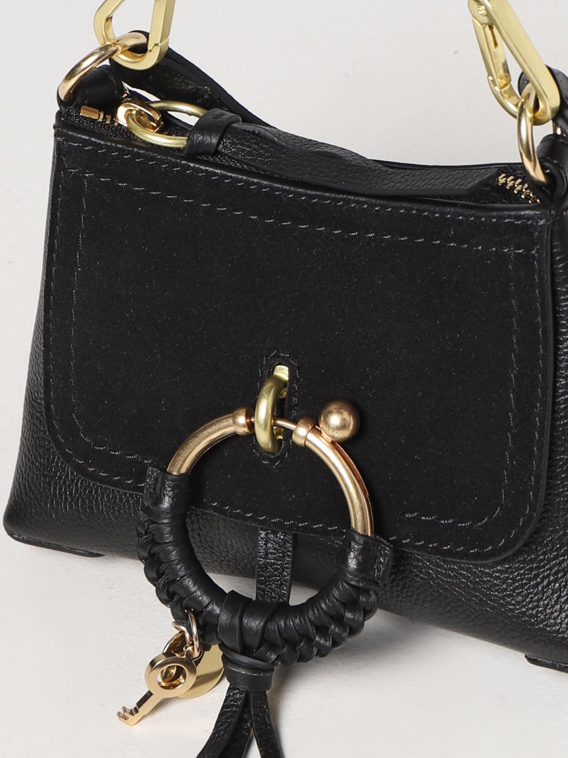 See by Chloé Joan Minibag in grained leather - Black