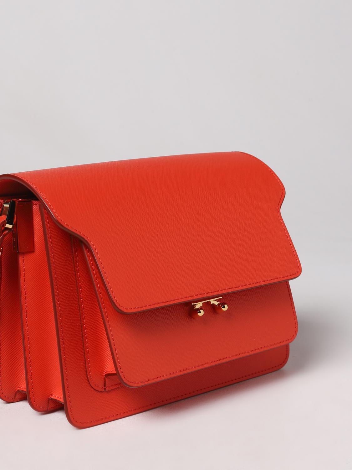 MARNI BOLSO DE HOMBRO: Bolso de hombro mujer Marni, Rojo - Img 4