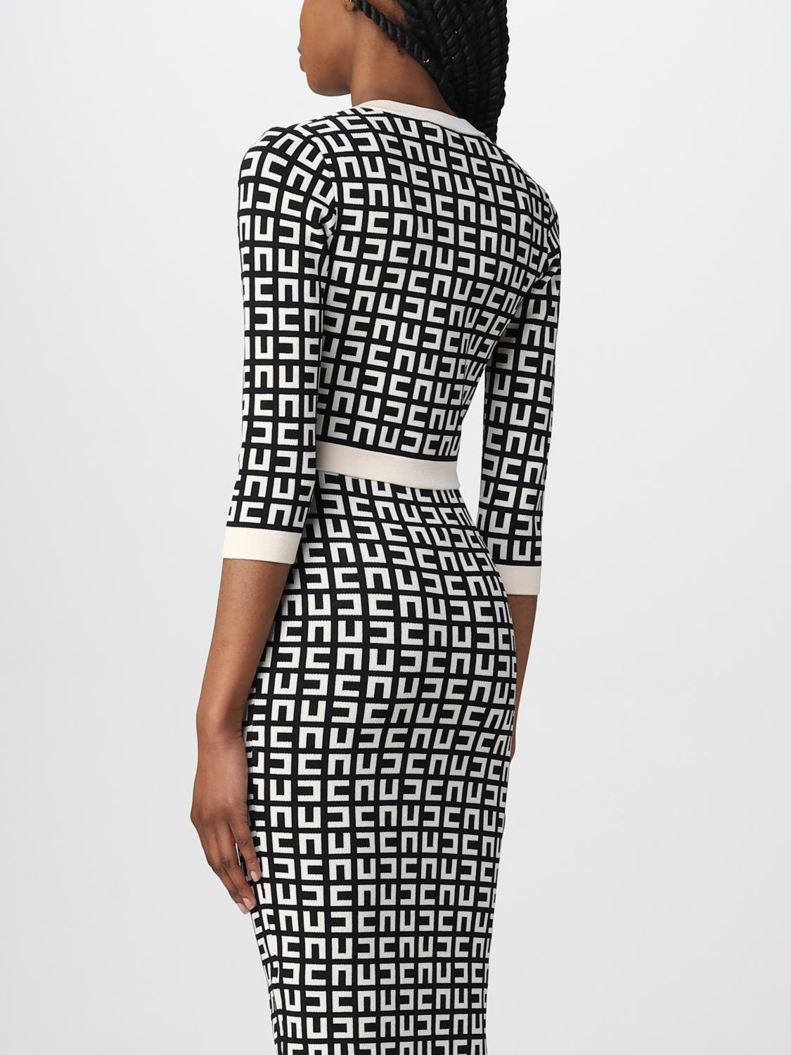 ELISABETTA FRANCHI STRICKJACKE: Pullover damen Elisabetta Franchi, Schwarz - Img 2