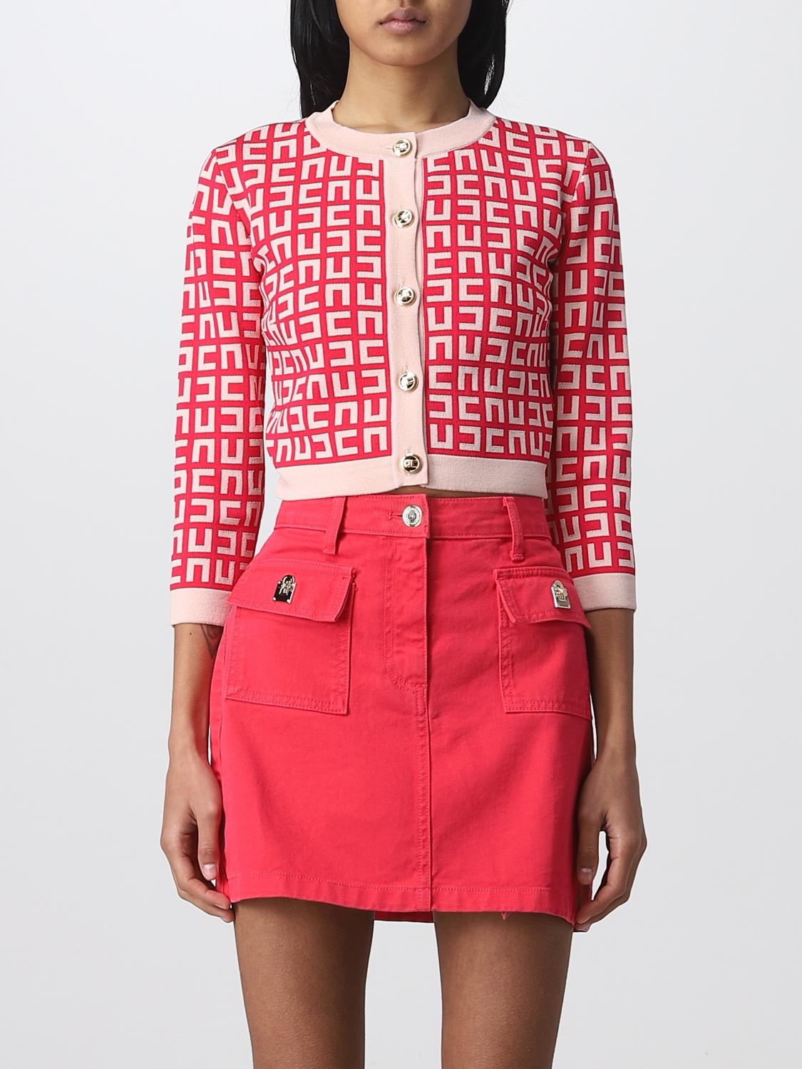 ELISABETTA FRANCHI CÁRDIGAN: Jersey mujer Elisabetta Franchi, Fucsia - Img 1