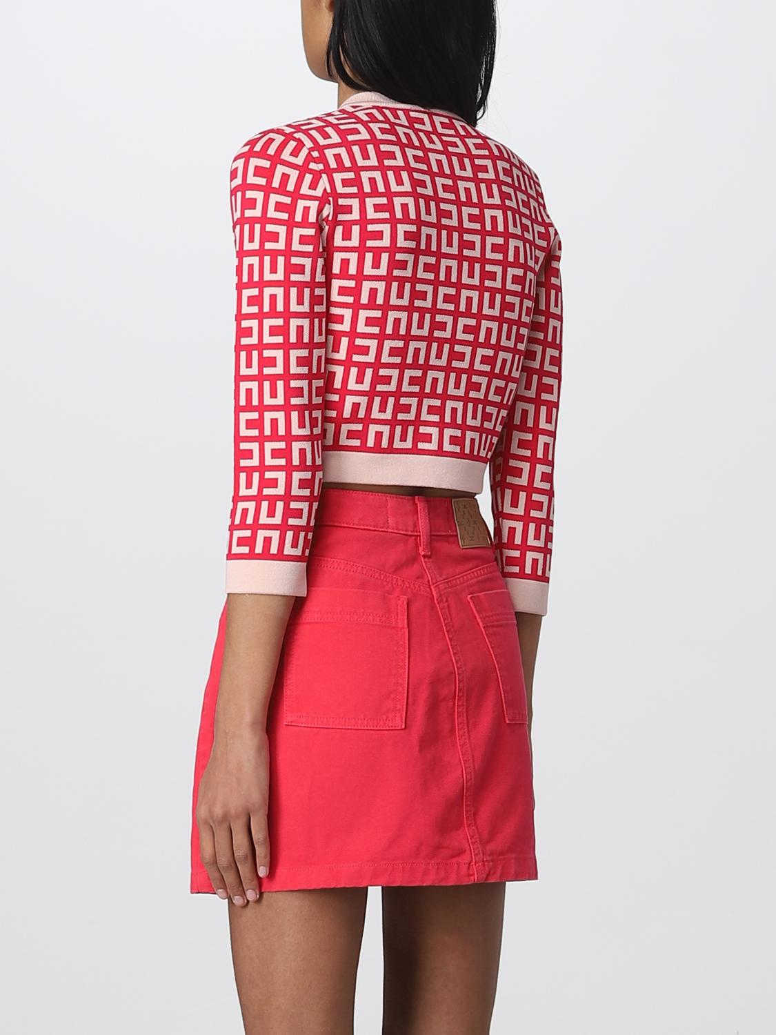ELISABETTA FRANCHI CÁRDIGAN: Jersey mujer Elisabetta Franchi, Fucsia - Img 2