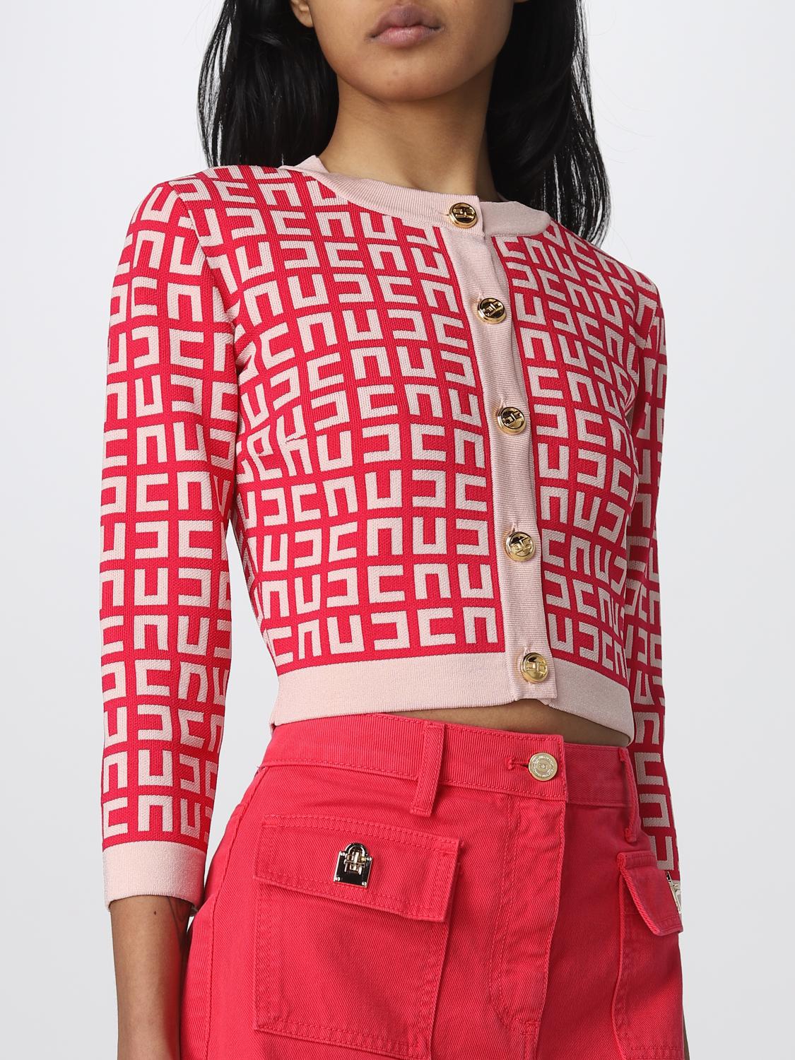 ELISABETTA FRANCHI CÁRDIGAN: Jersey mujer Elisabetta Franchi, Fucsia - Img 3