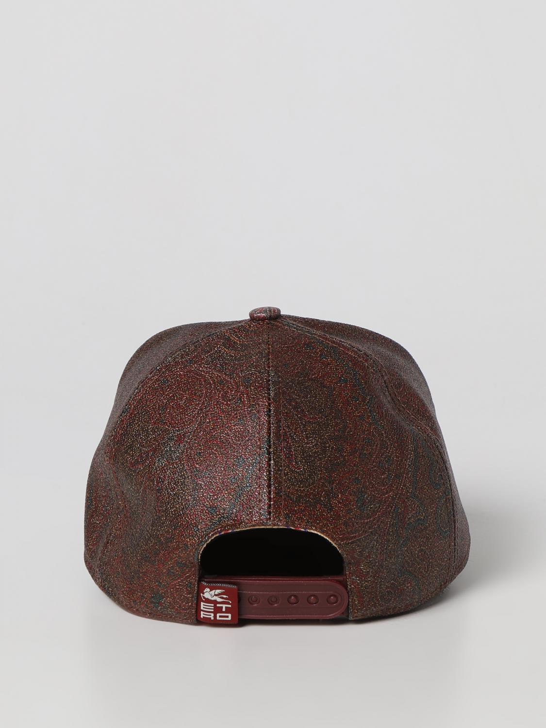 ETRO HAT: Etro hat in coated fabric, Multicolor - Img 3