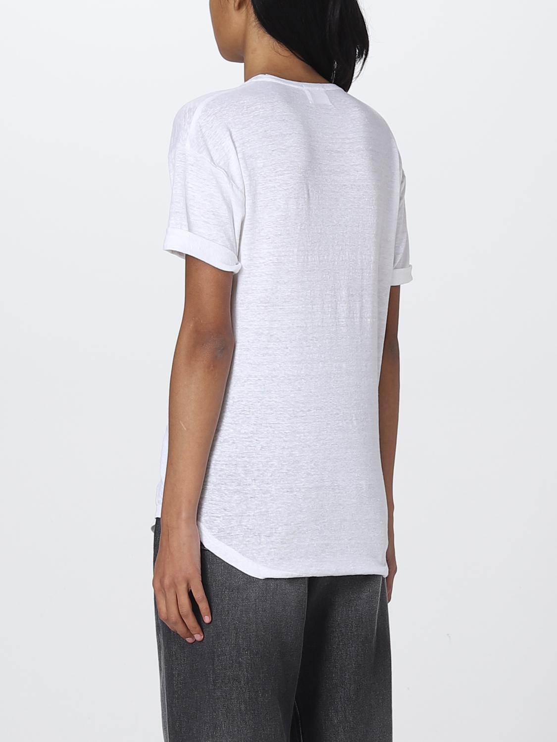 ISABEL MARANT ETOILE CAMISETA: Camiseta mujer Isabel Marant Etoile, Blanco - Img 3