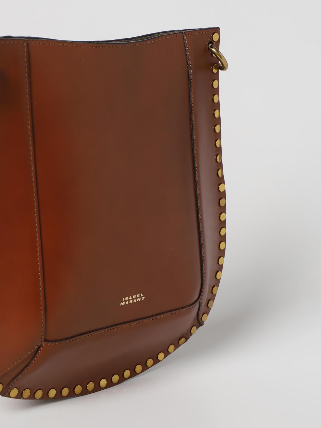 ISABEL MARANT SCHULTERTASCHE: Umhängetasche damen Isabel Marant, Braun - Img 3