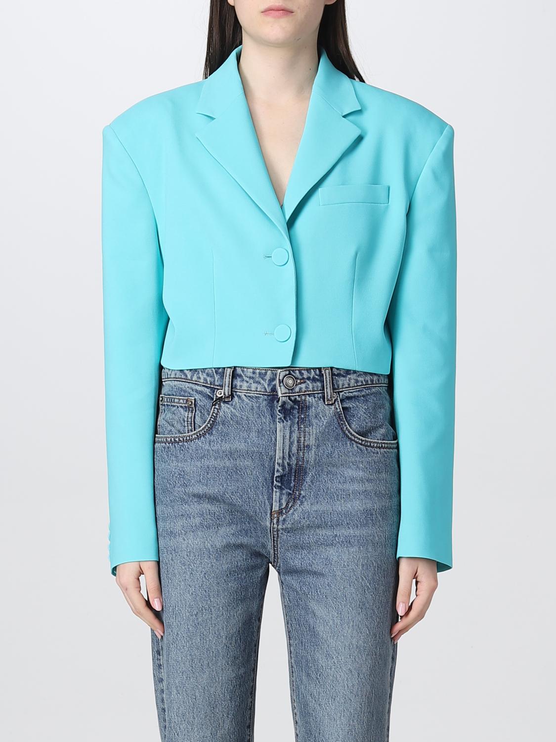 GIUSEPPE DI MORABITO BLAZER: Jacket woman Giuseppe Di Morabito, Blue - Img 1