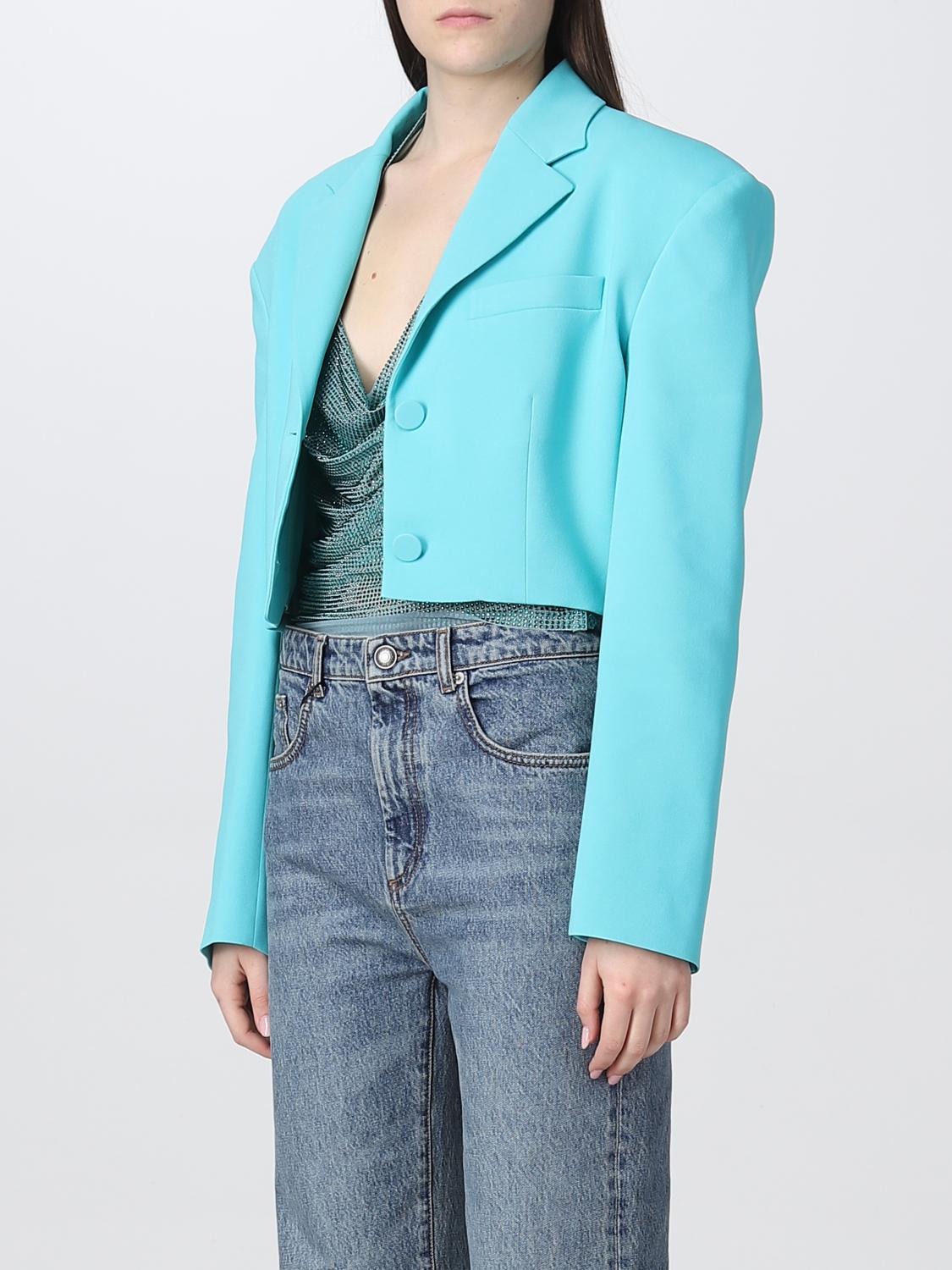 GIUSEPPE DI MORABITO BLAZER: Jacket woman Giuseppe Di Morabito, Blue - Img 4