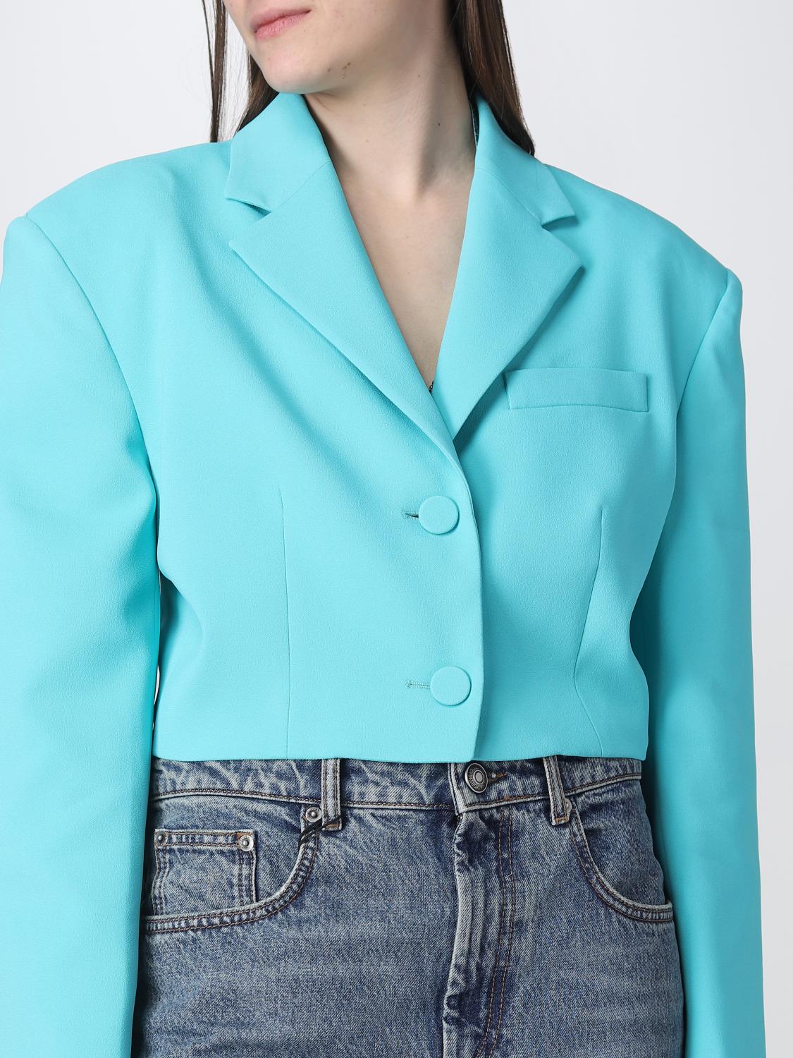 GIUSEPPE DI MORABITO BLAZER: Jacket woman Giuseppe Di Morabito, Blue - Img 5