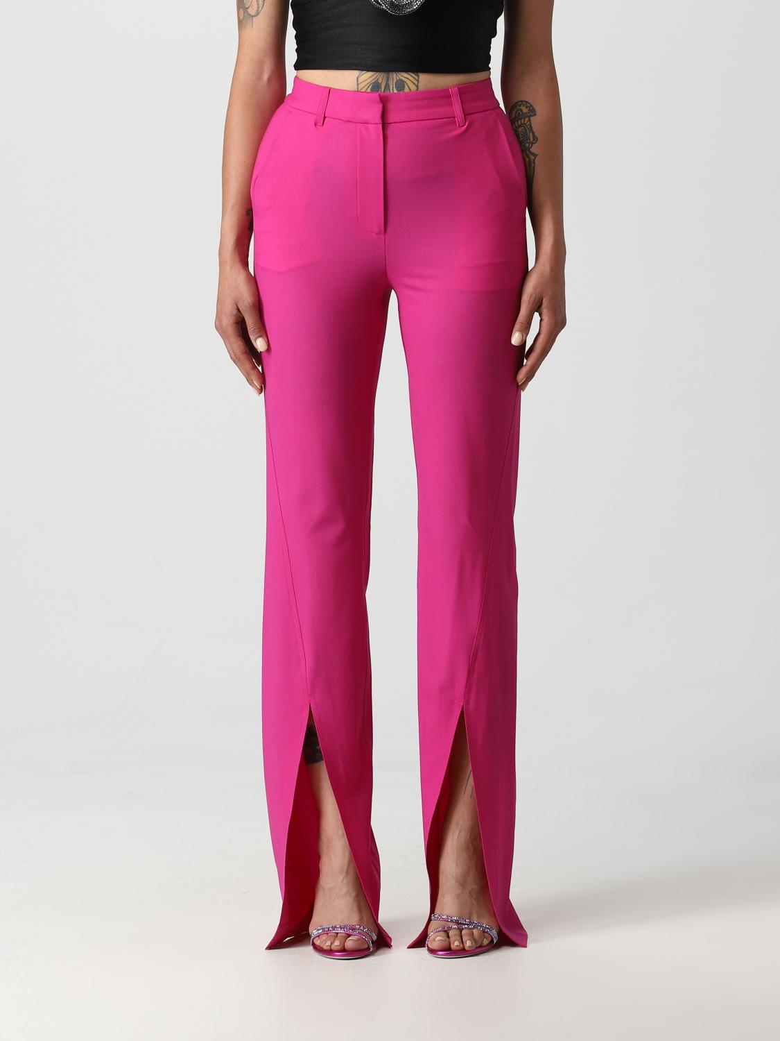 GIUSEPPE DI MORABITO TROUSERS: Trousers woman Giuseppe Di Morabito, Fuchsia - Img 1
