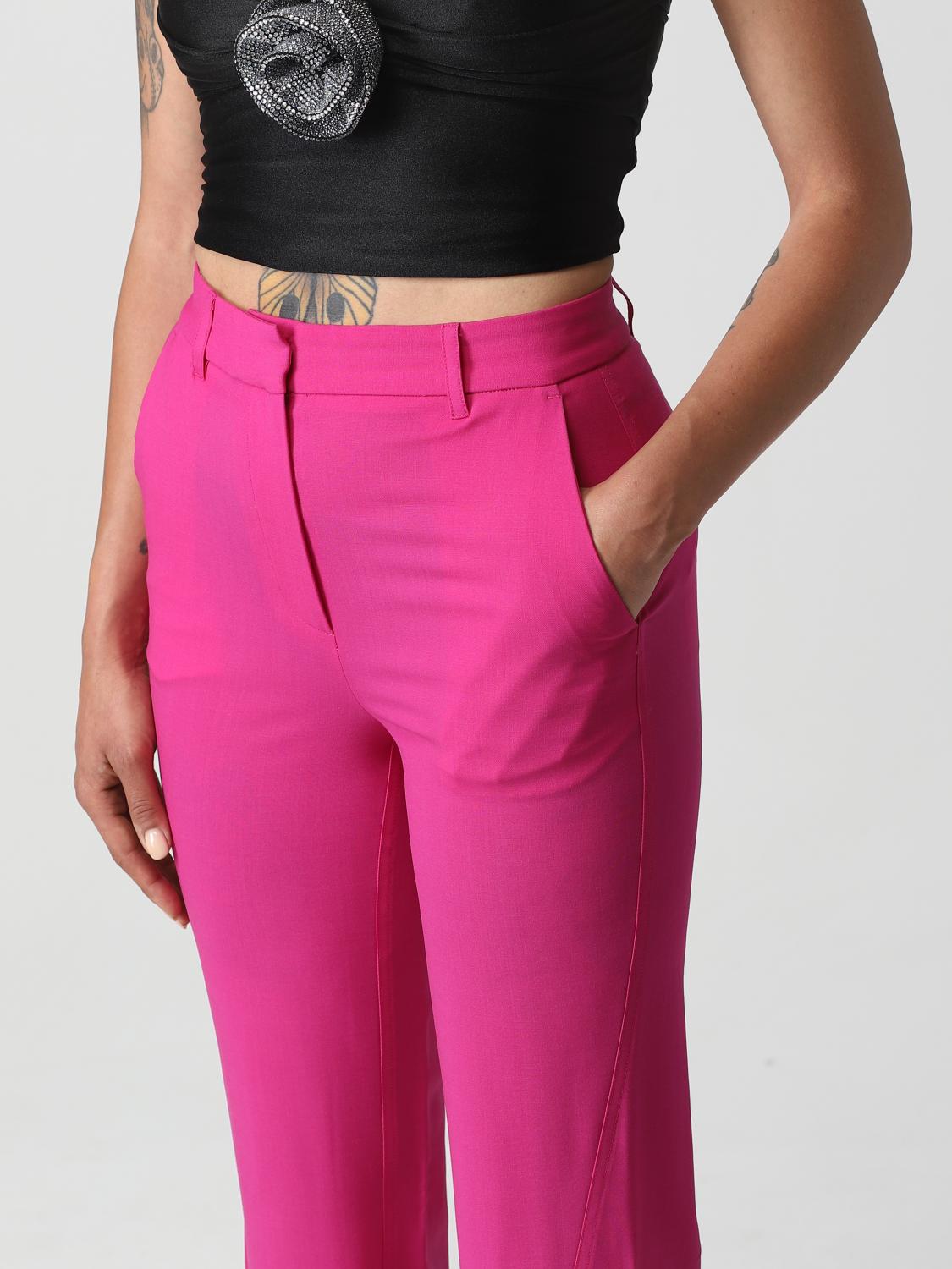 GIUSEPPE DI MORABITO TROUSERS: Trousers woman Giuseppe Di Morabito, Fuchsia - Img 4