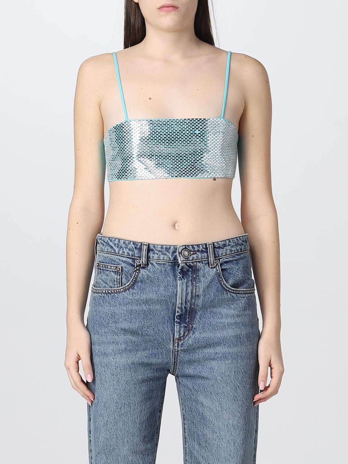 GIUSEPPE DI MORABITO TOP: Top woman Giuseppe Di Morabito, Blue - Img 1