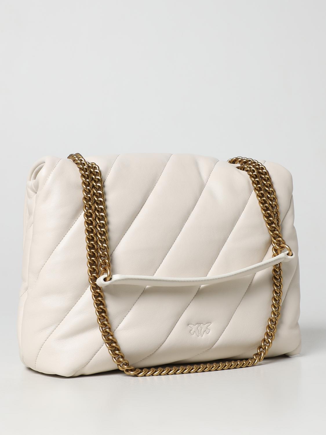 PINKO SCHULTERTASCHE: Schultertasche damen Pinko, Weiß - Img 2